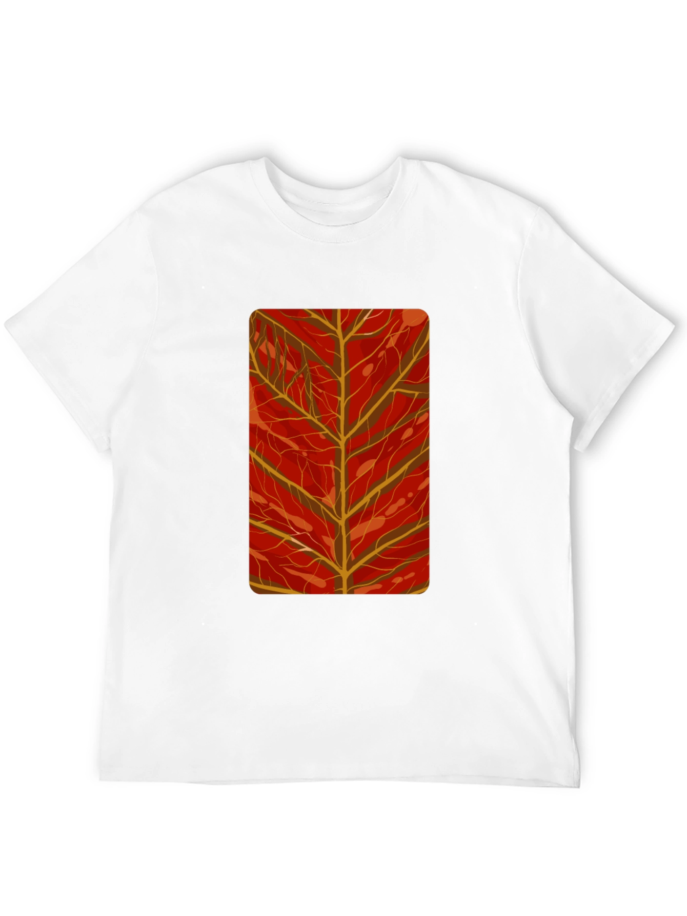 Autumn Leaf Graphic Tee - Stylish Comfort