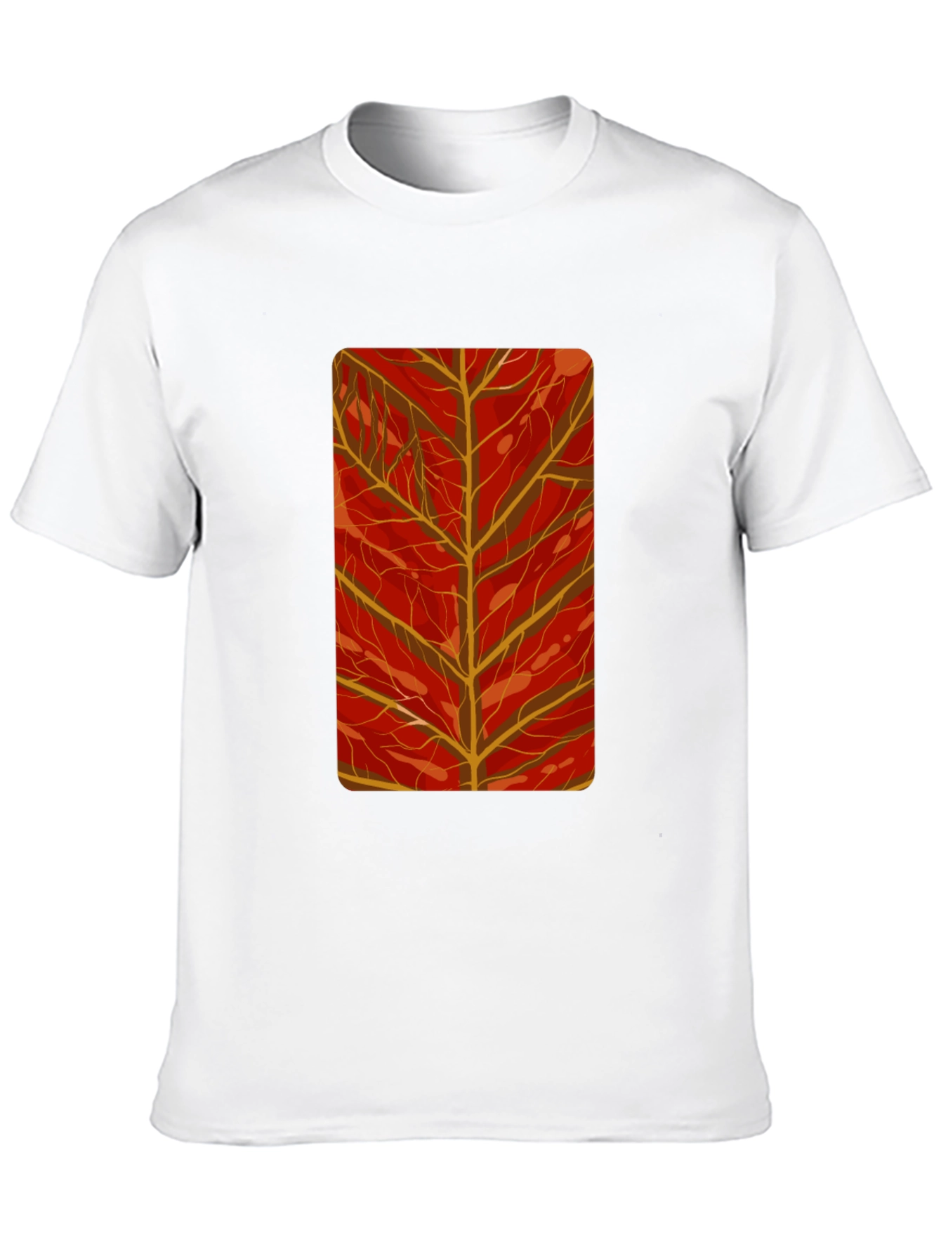 Autumn Leaf Graphic Tee - Stylish Comfort