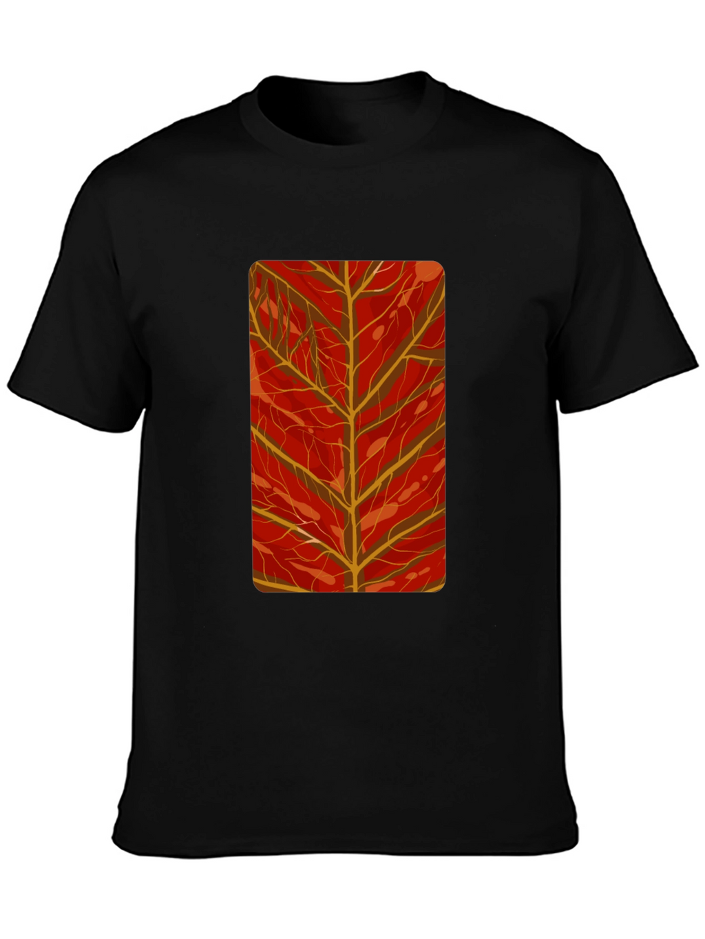 Autumn Leaf Graphic Tee - Stylish Comfort