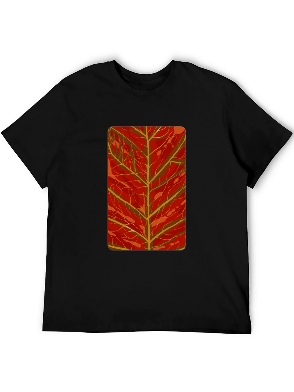 Autumn Leaf Graphic Tee - Stylish Comfort