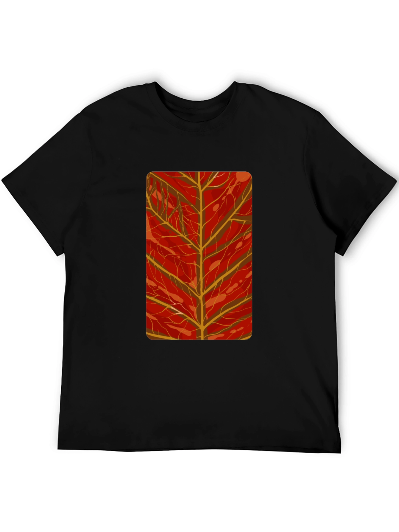 Autumn Leaf Graphic Tee - Stylish Comfort