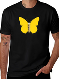 Butterfly Butter Graphic Tee - Funny Food Shirt