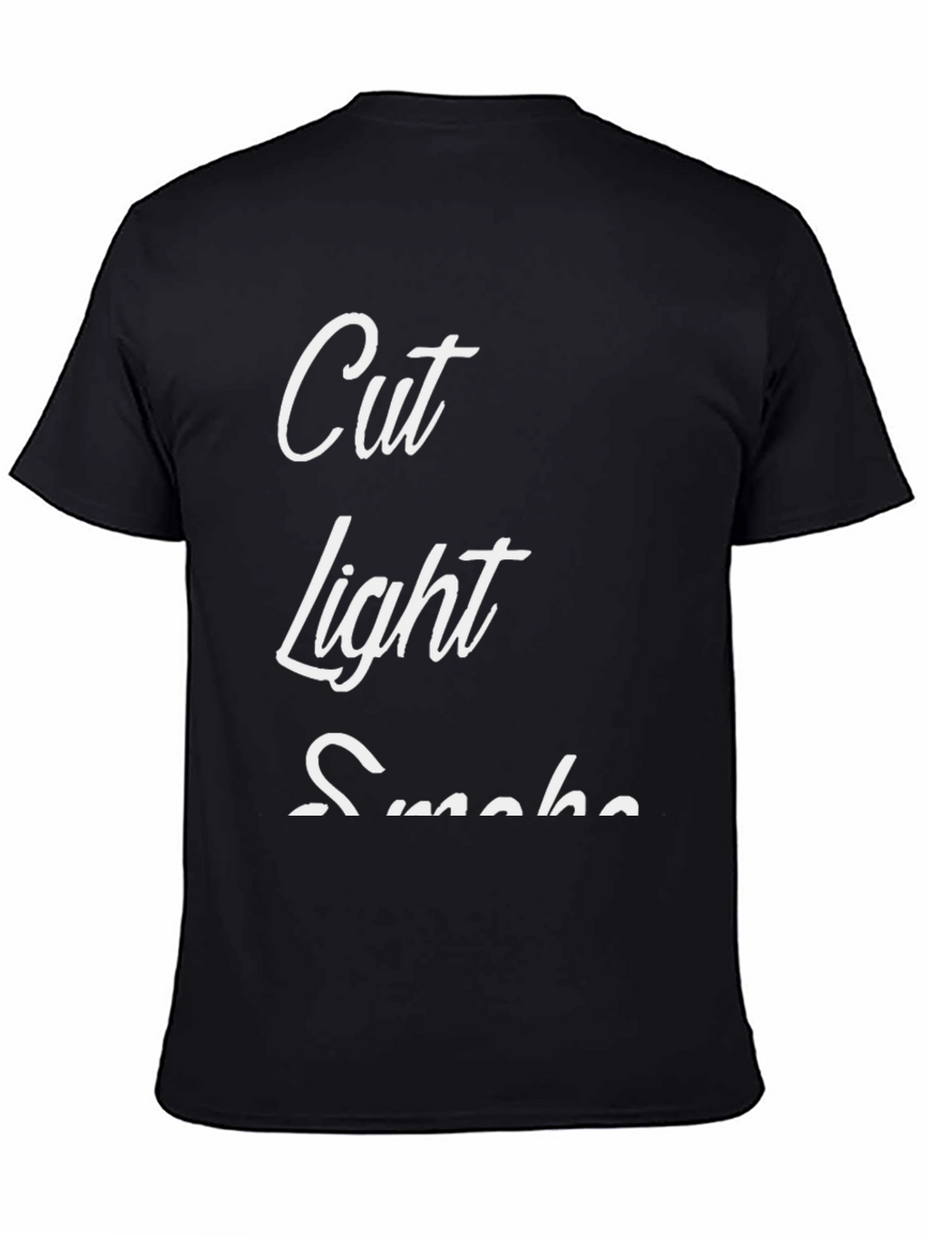 Cut Light Smoke Graphic Tee