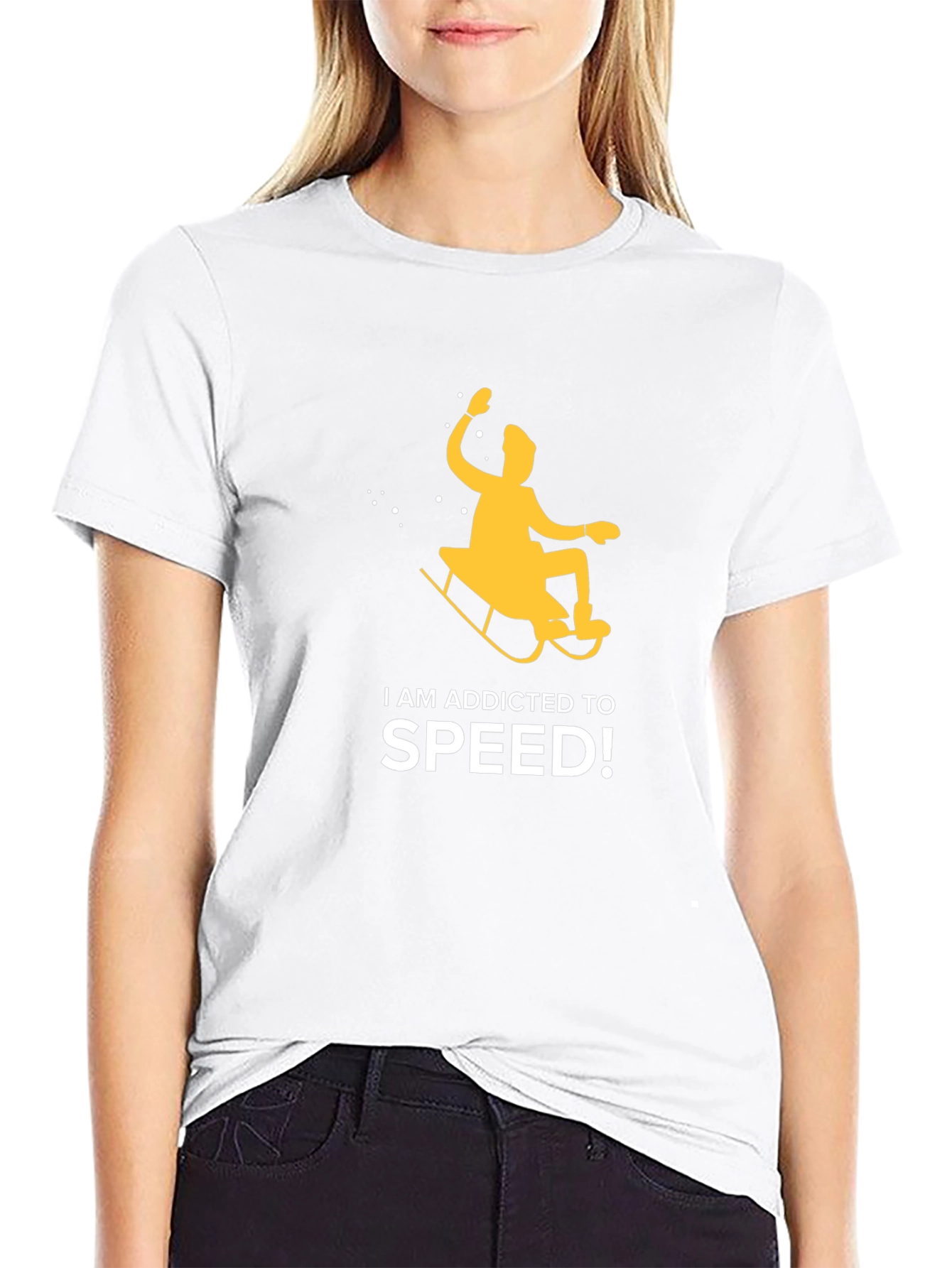 Addicted to Speed T-Shirt - Winter Fun Tee