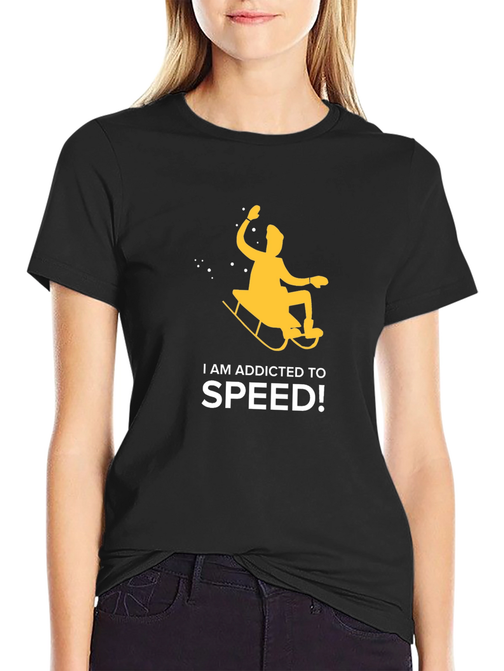 Addicted to Speed T-Shirt - Winter Fun Tee
