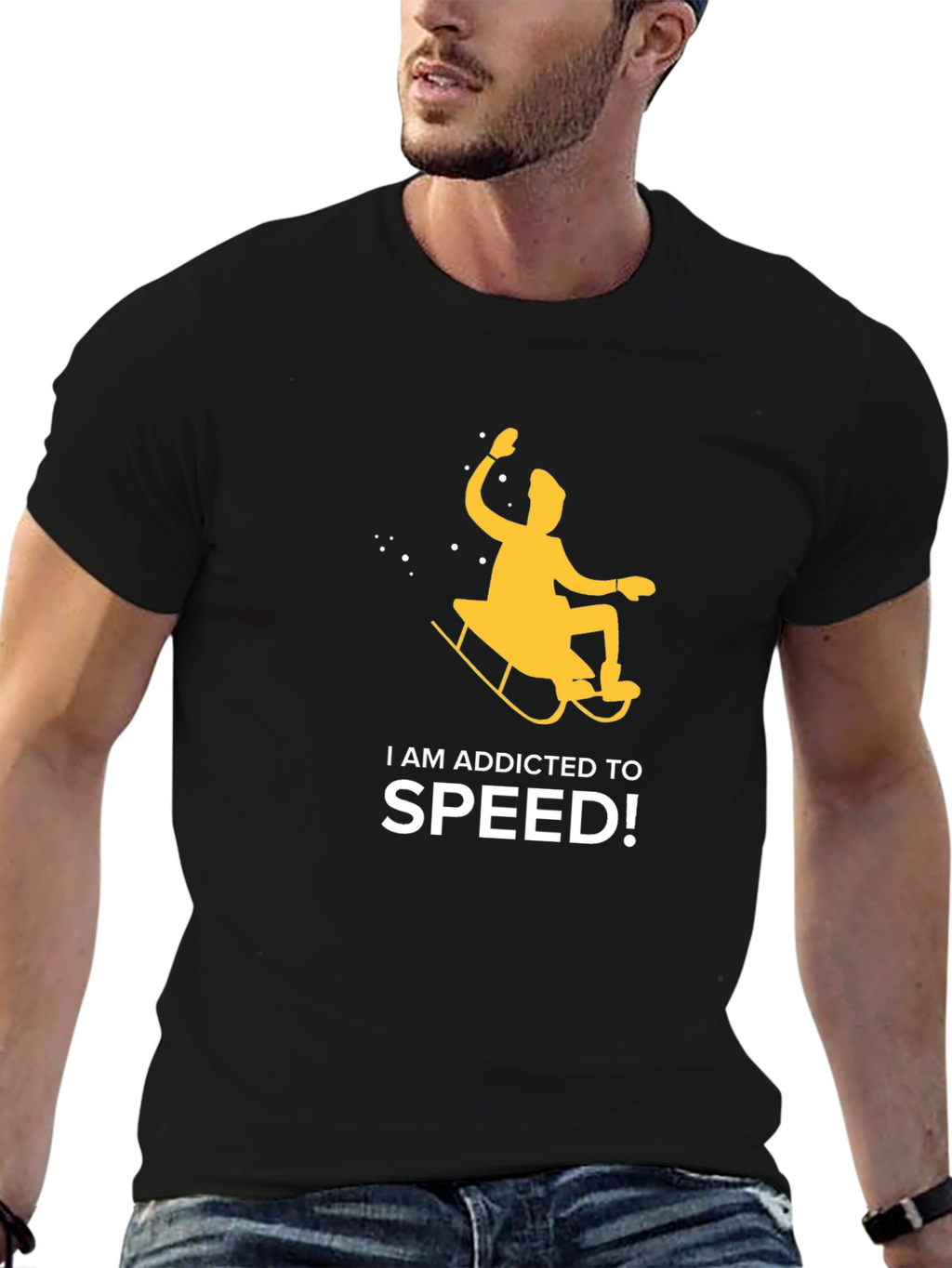 Addicted to Speed T-Shirt - Winter Fun Tee