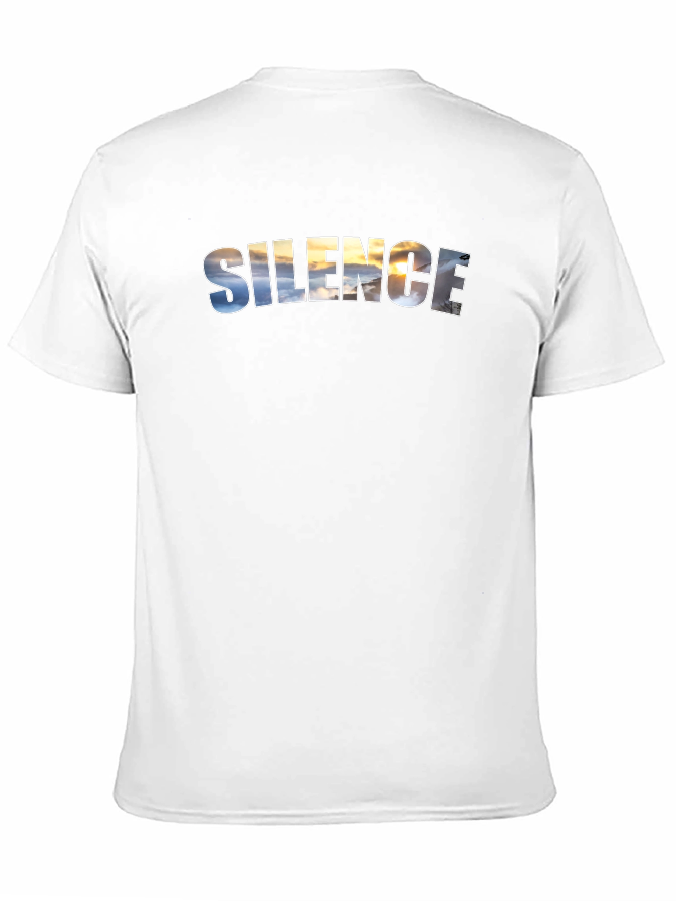 Silence Sky Black T-Shirt