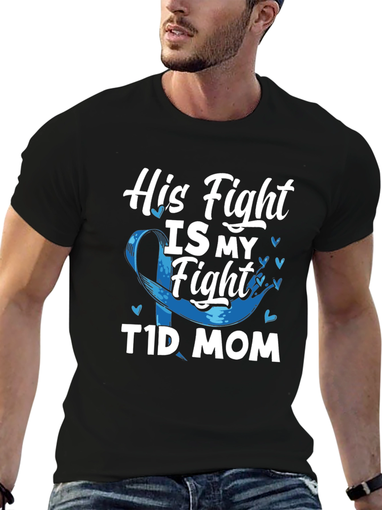 T1D Mom Fight Shirt - Type 1 Diabetes Awareness
