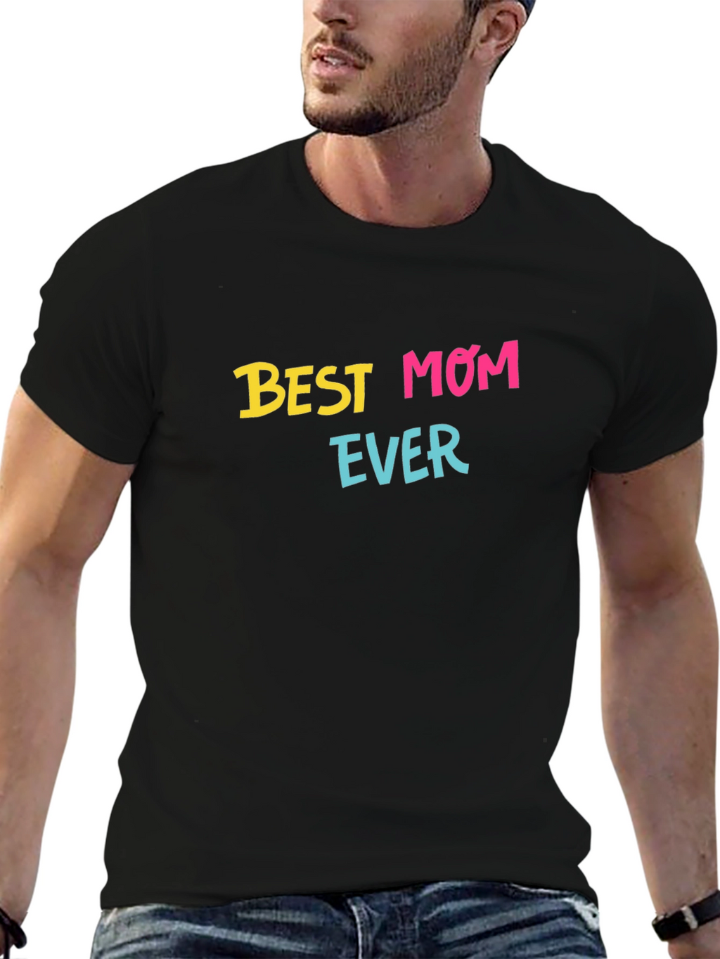 Best Mom Ever T-Shirt - Black Graphic Tee