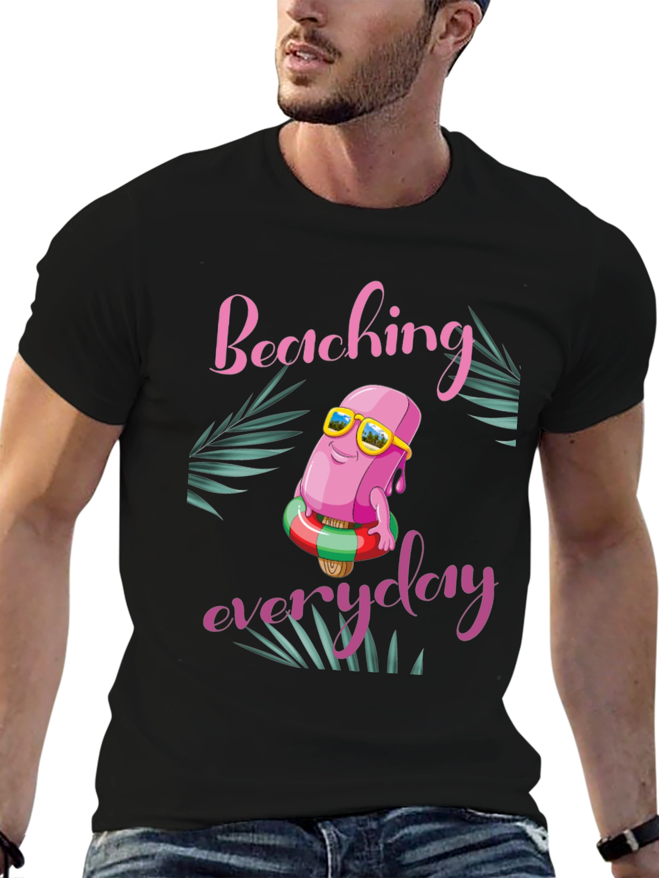 Beaching Everyday Graphic T-Shirt
