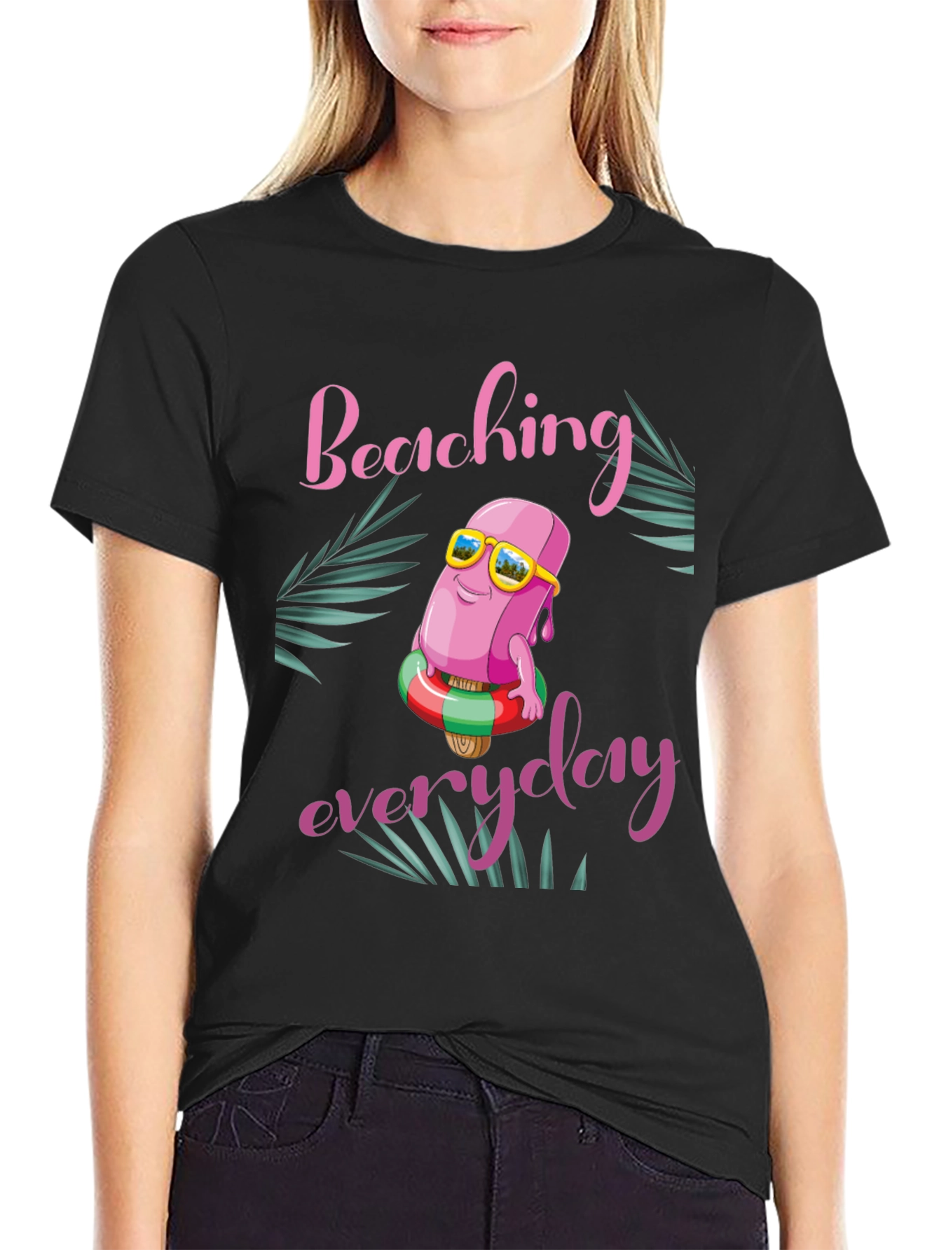 Beaching Everyday Graphic T-Shirt