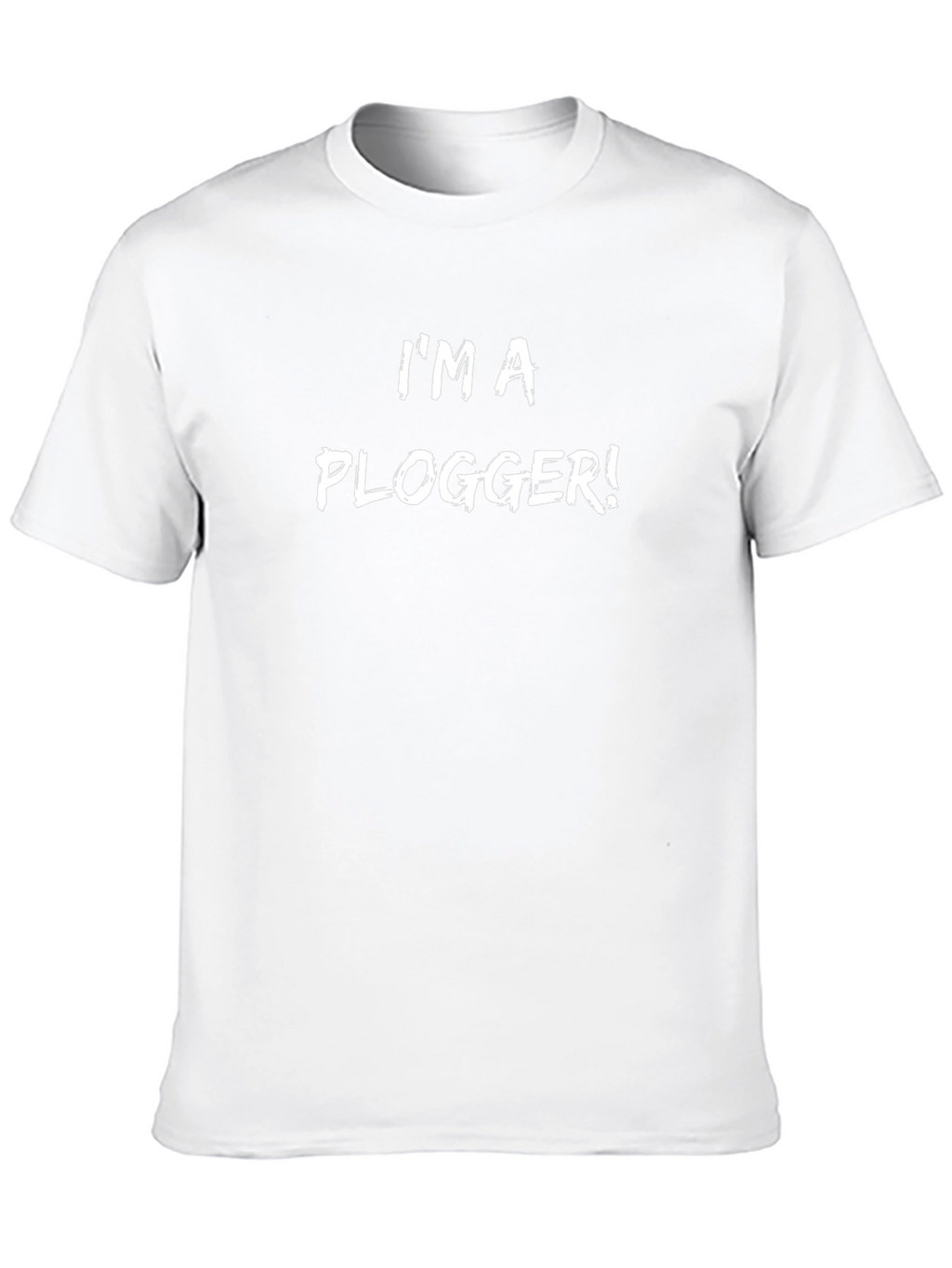 Im A Plogger! Graphic Tee - Black