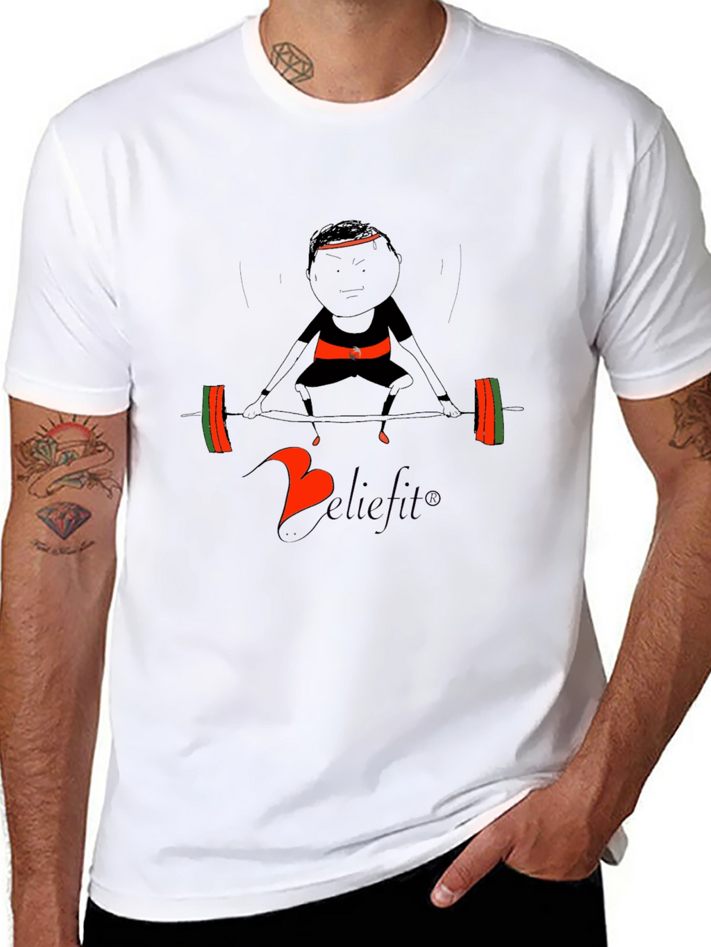 Beliefit Weightlifting Black T-Shirt