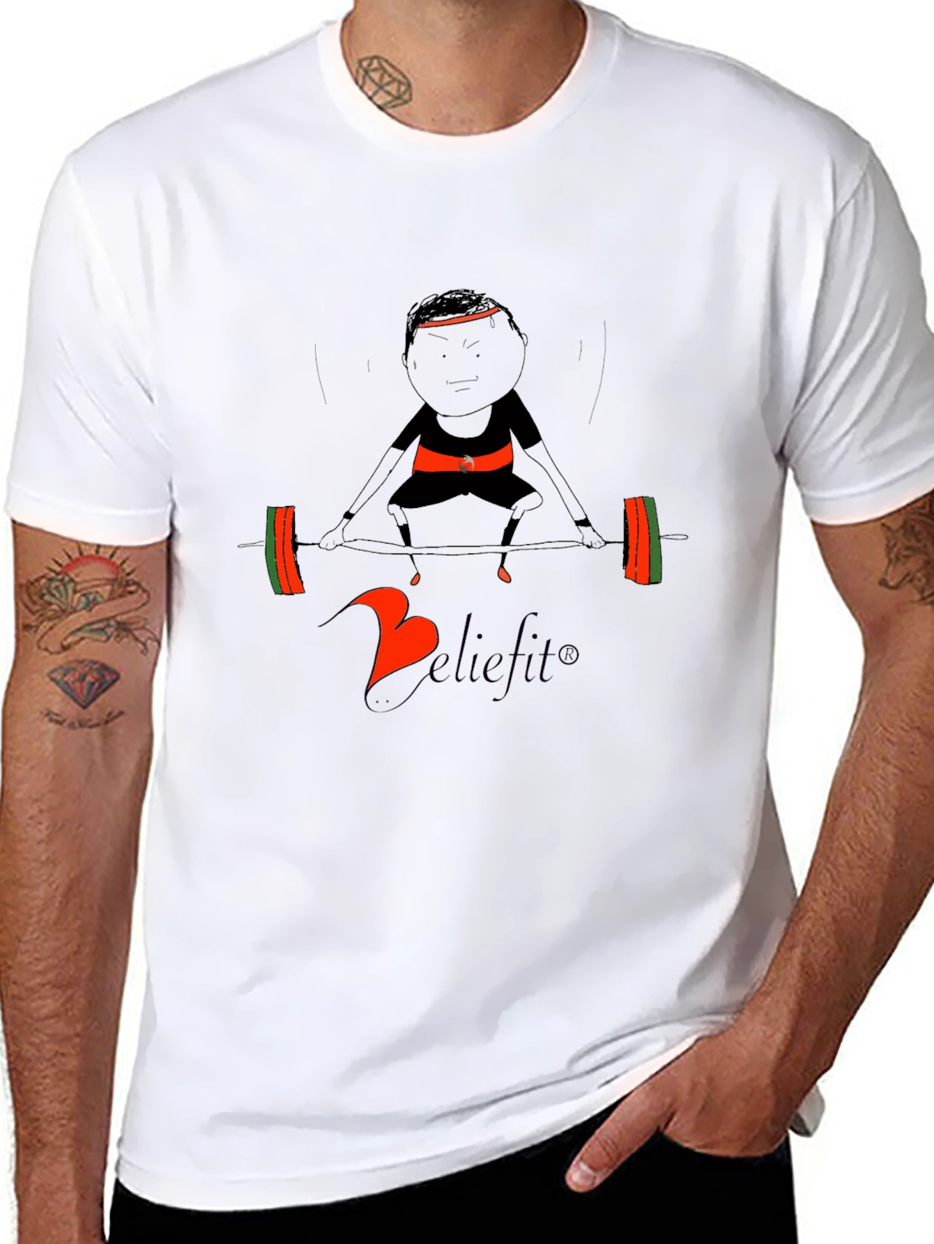 Beliefit Weightlifting Black T-Shirt