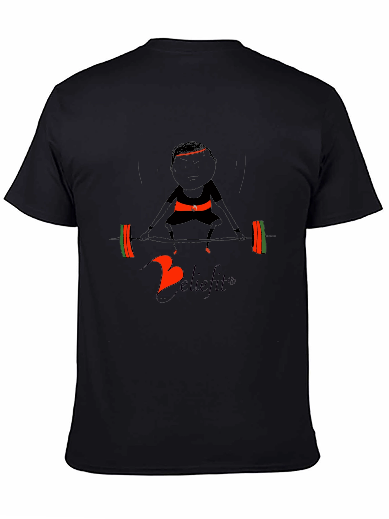 Beliefit Weightlifting Black T-Shirt