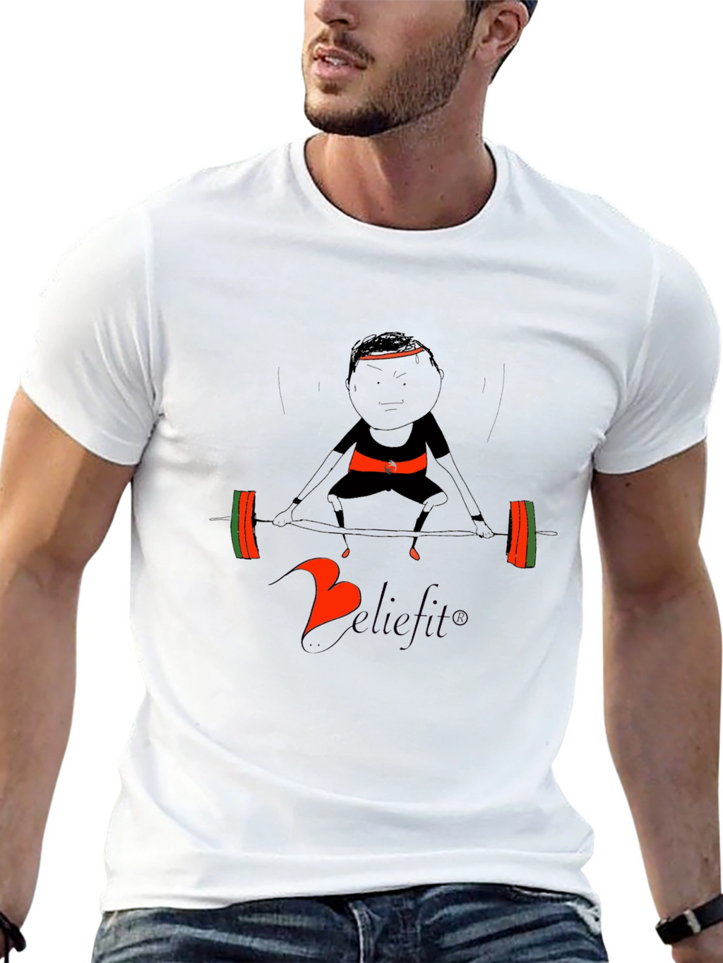 Beliefit Weightlifting Black T-Shirt