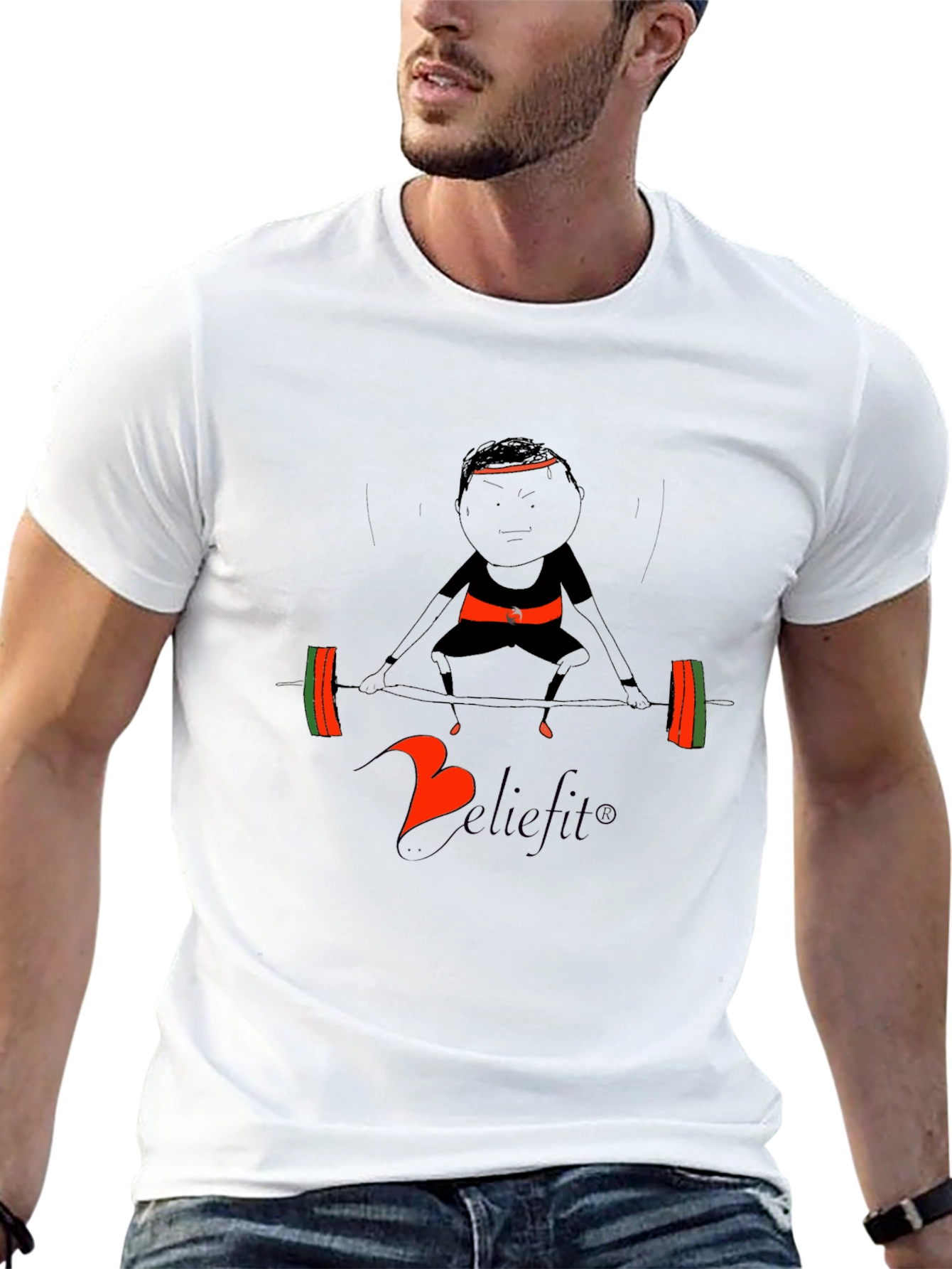 Beliefit Weightlifting Black T-Shirt