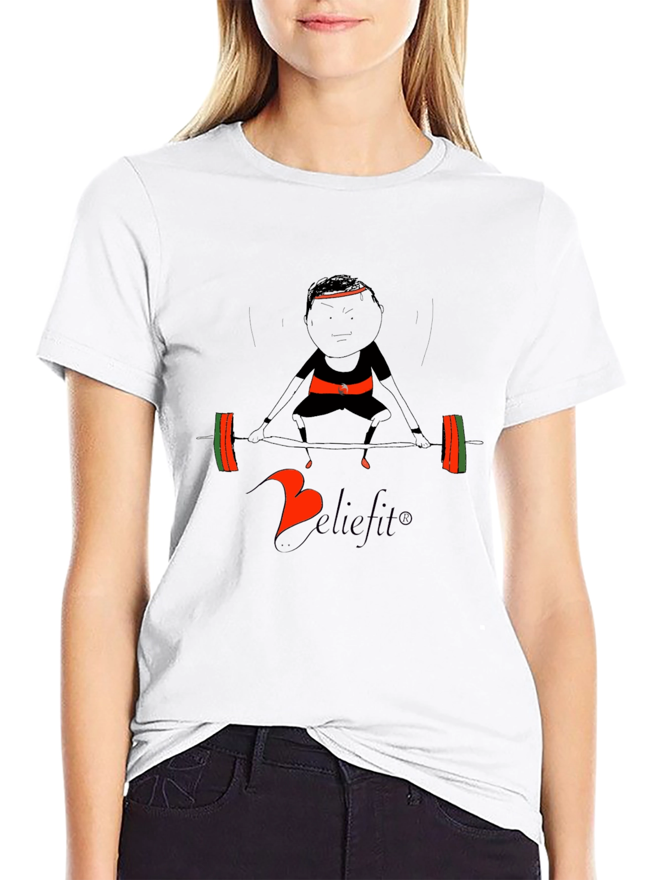 Beliefit Weightlifting Black T-Shirt