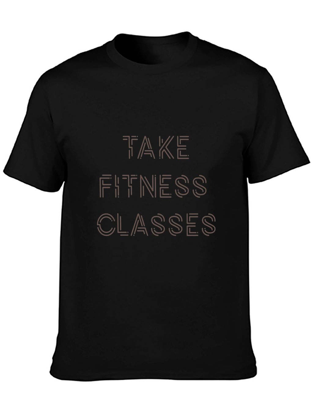 Fitness Classes Graphic Tee - Black