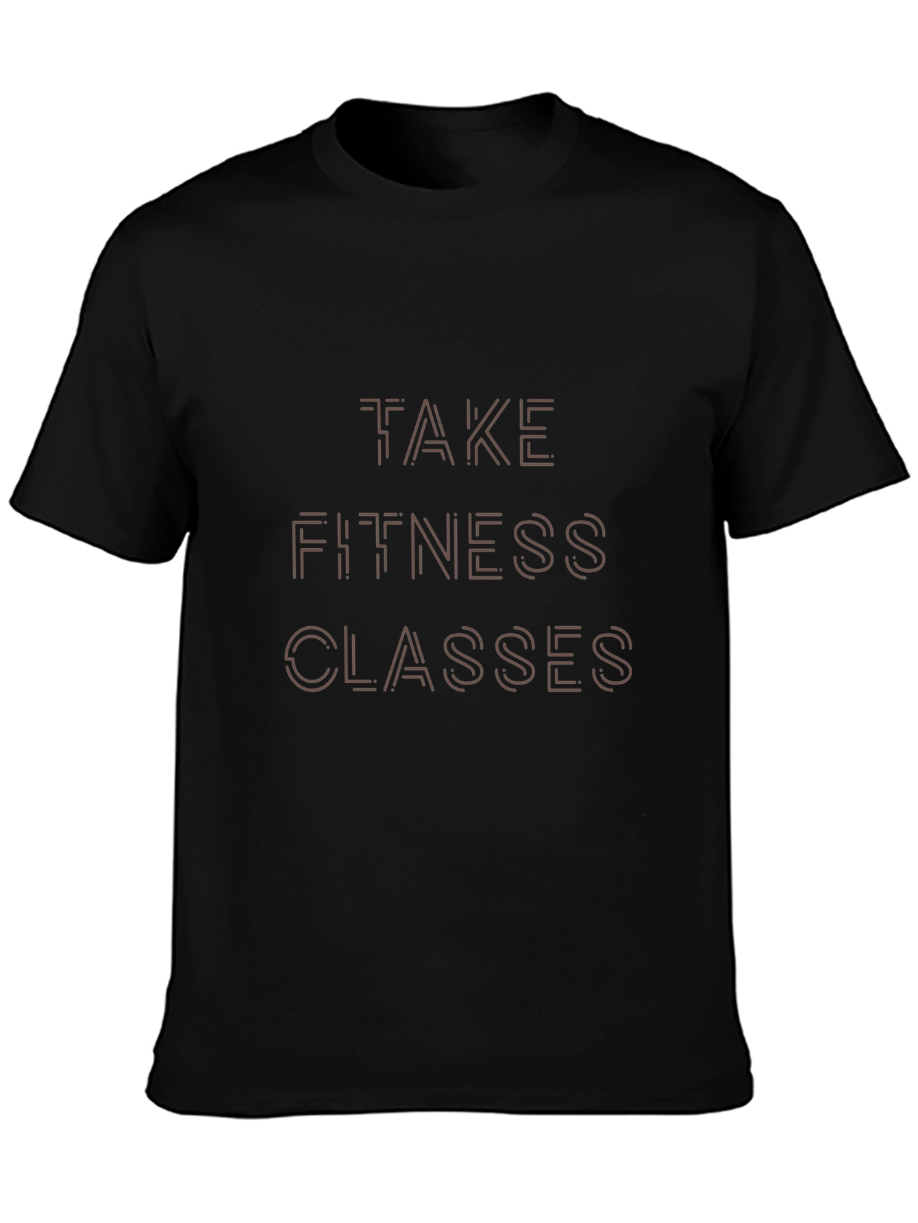 Fitness Classes Graphic Tee - Black
