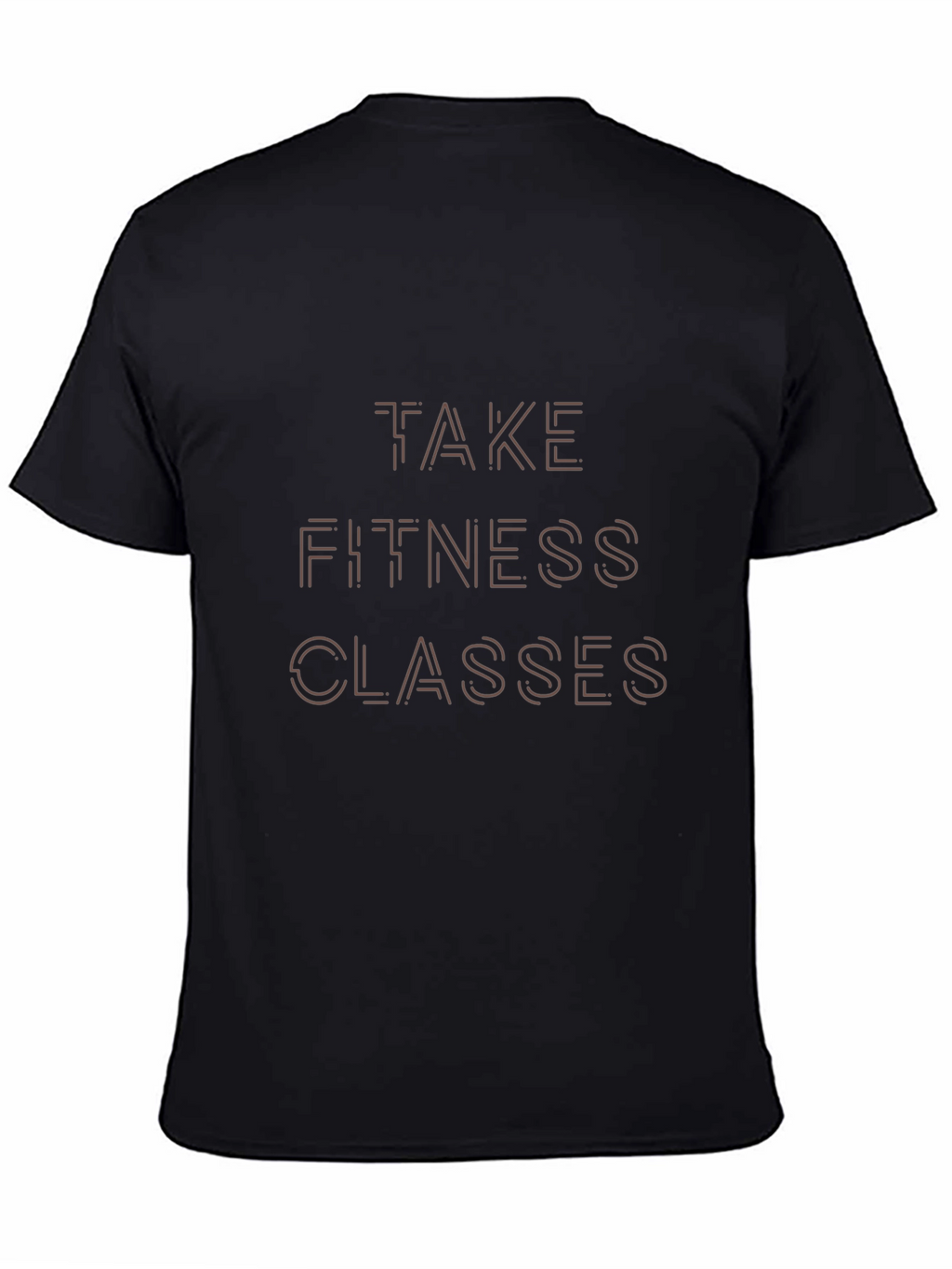 Fitness Classes Graphic Tee - Black