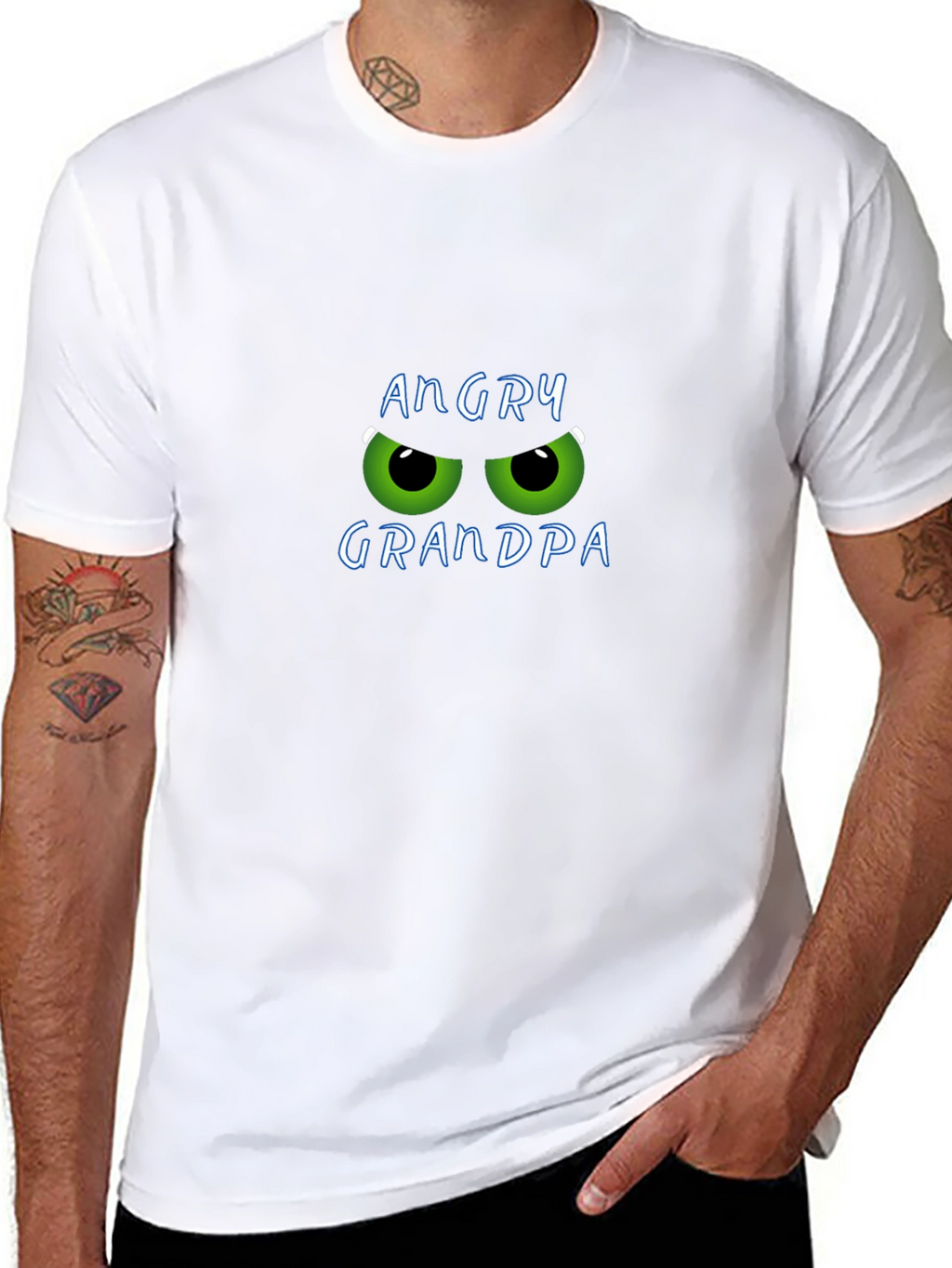 Angry Grandpa T-Shirt - Funny Graphic Tee