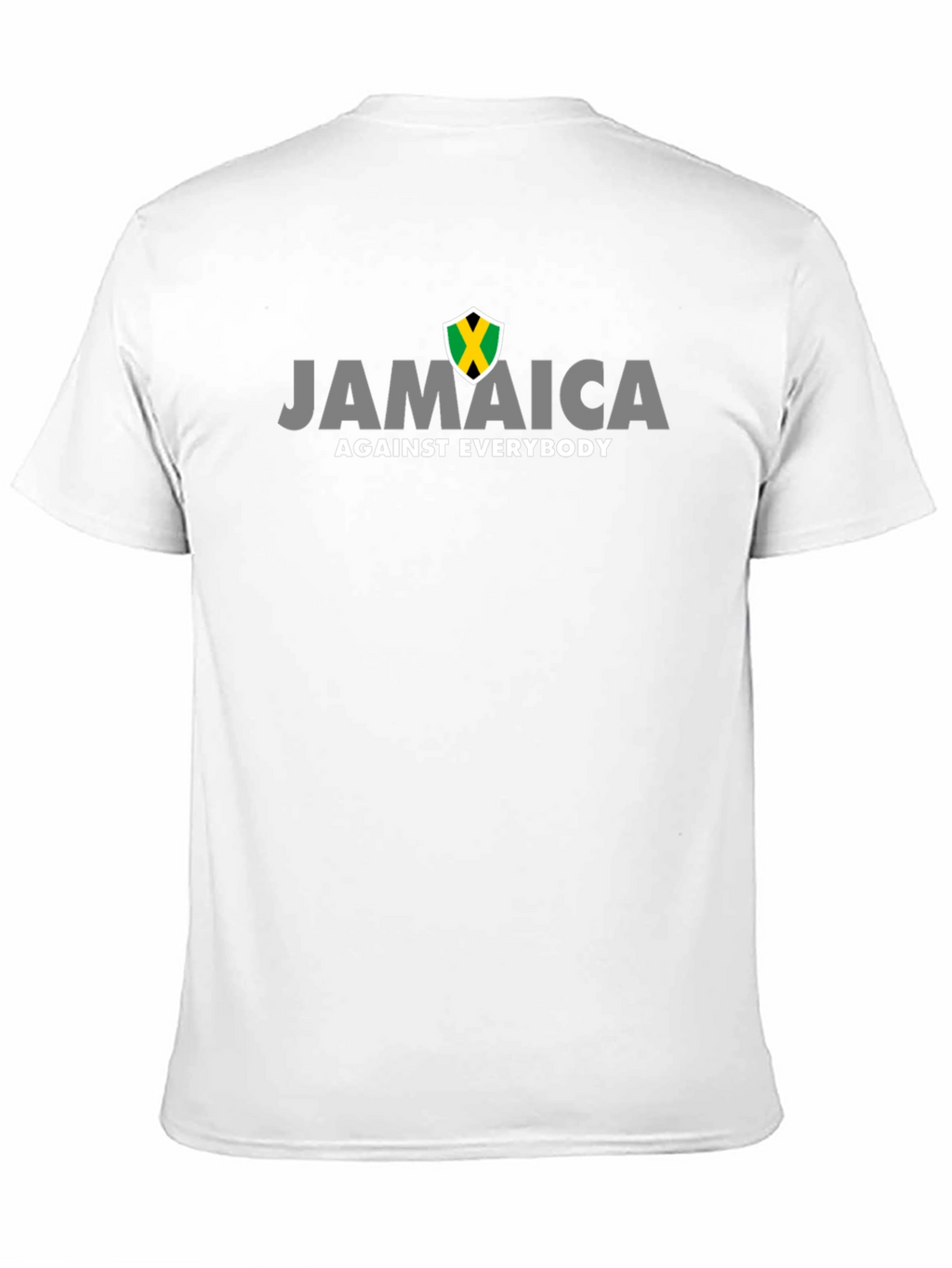 Jamaica Against Everybody Black Graphic Tee