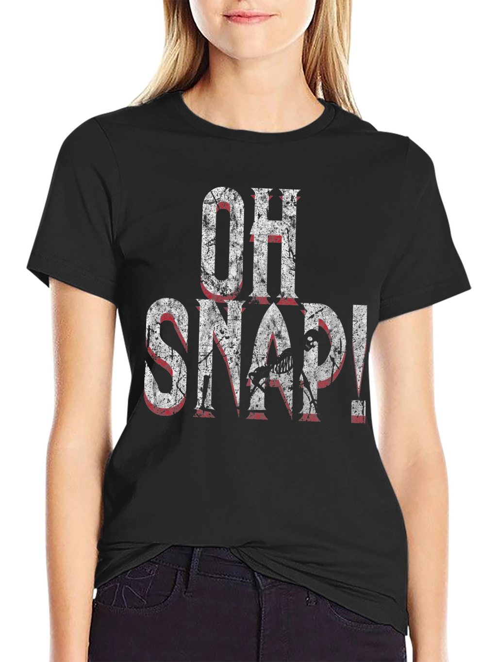 Oh Snap! Graphic Print T-Shirt - Stylish Casual Wear