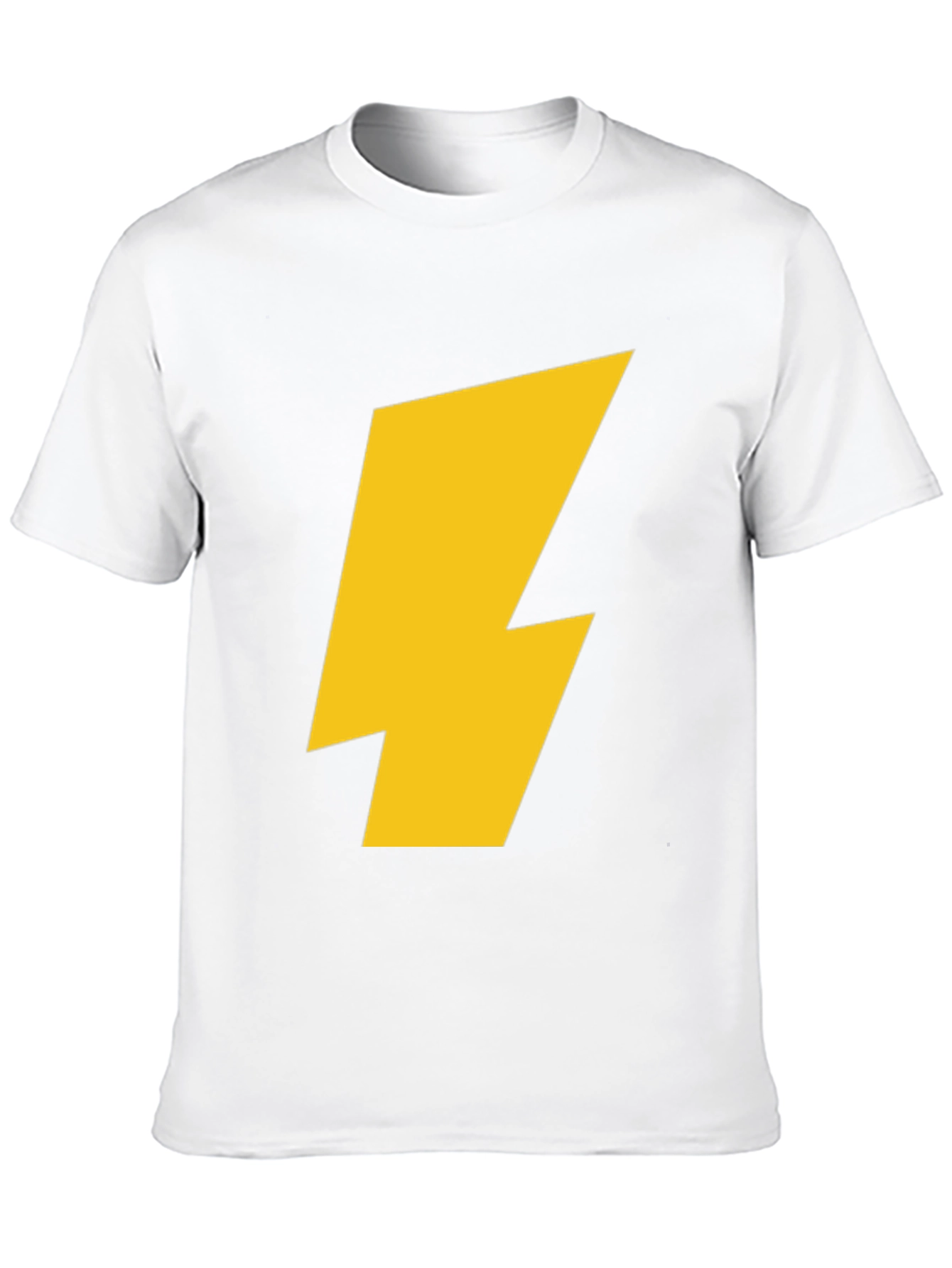 Lightning Bolt Graphic Tee - Black