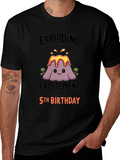 Exploding With Excitement 5th Birthday T-Shirt