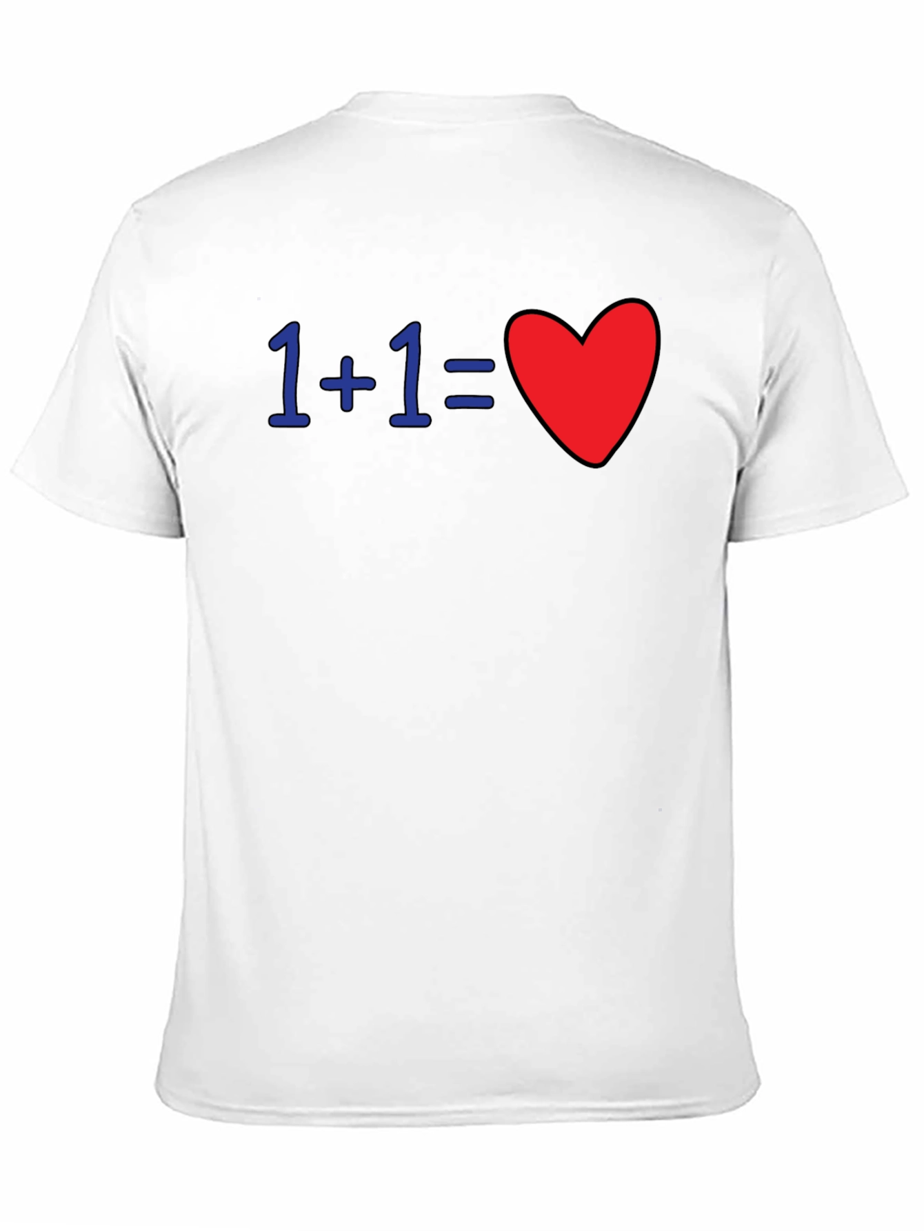 Love Equation T-Shirt: 1+1=Heart