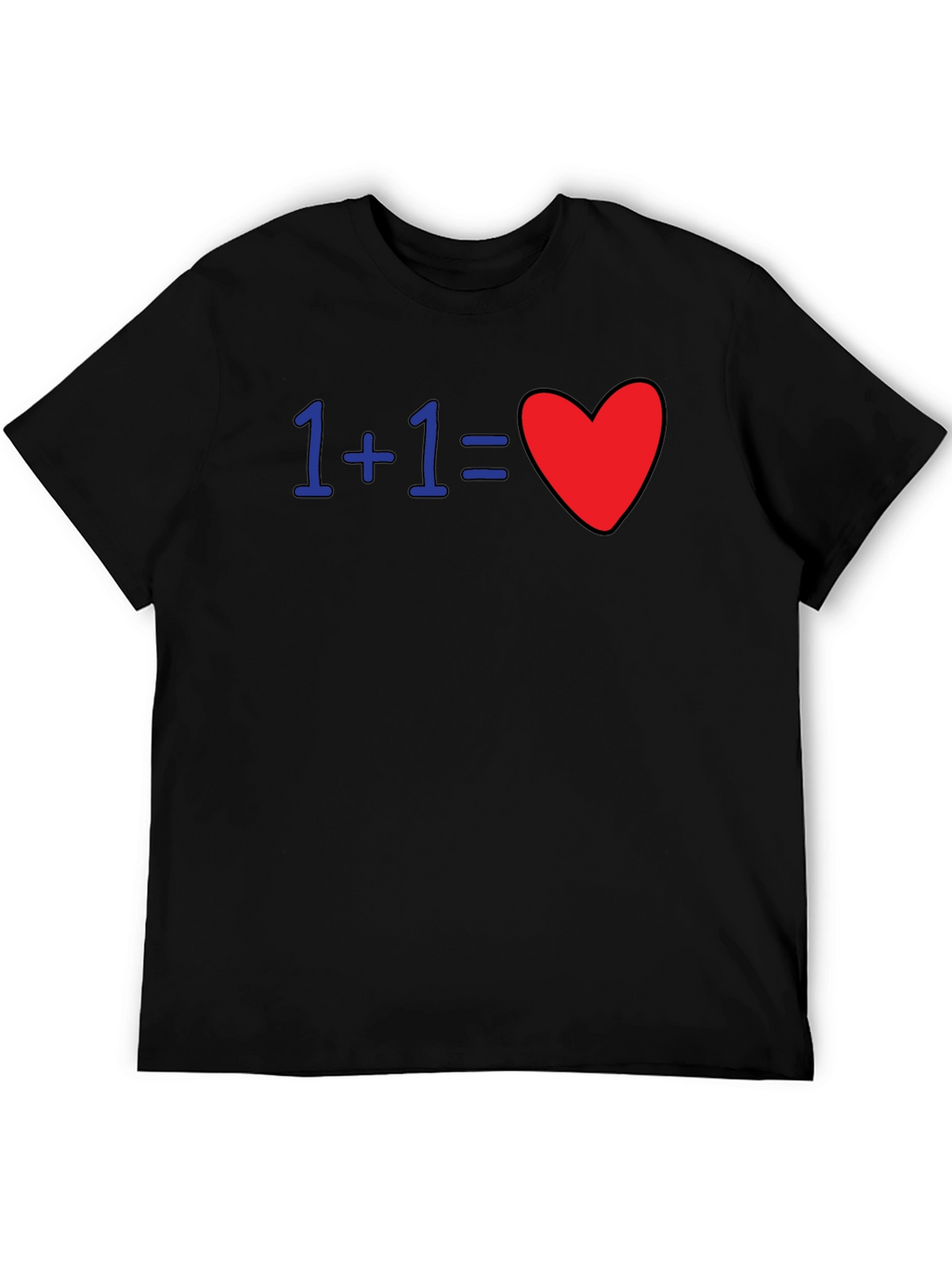Love Equation T-Shirt: 1+1=Heart