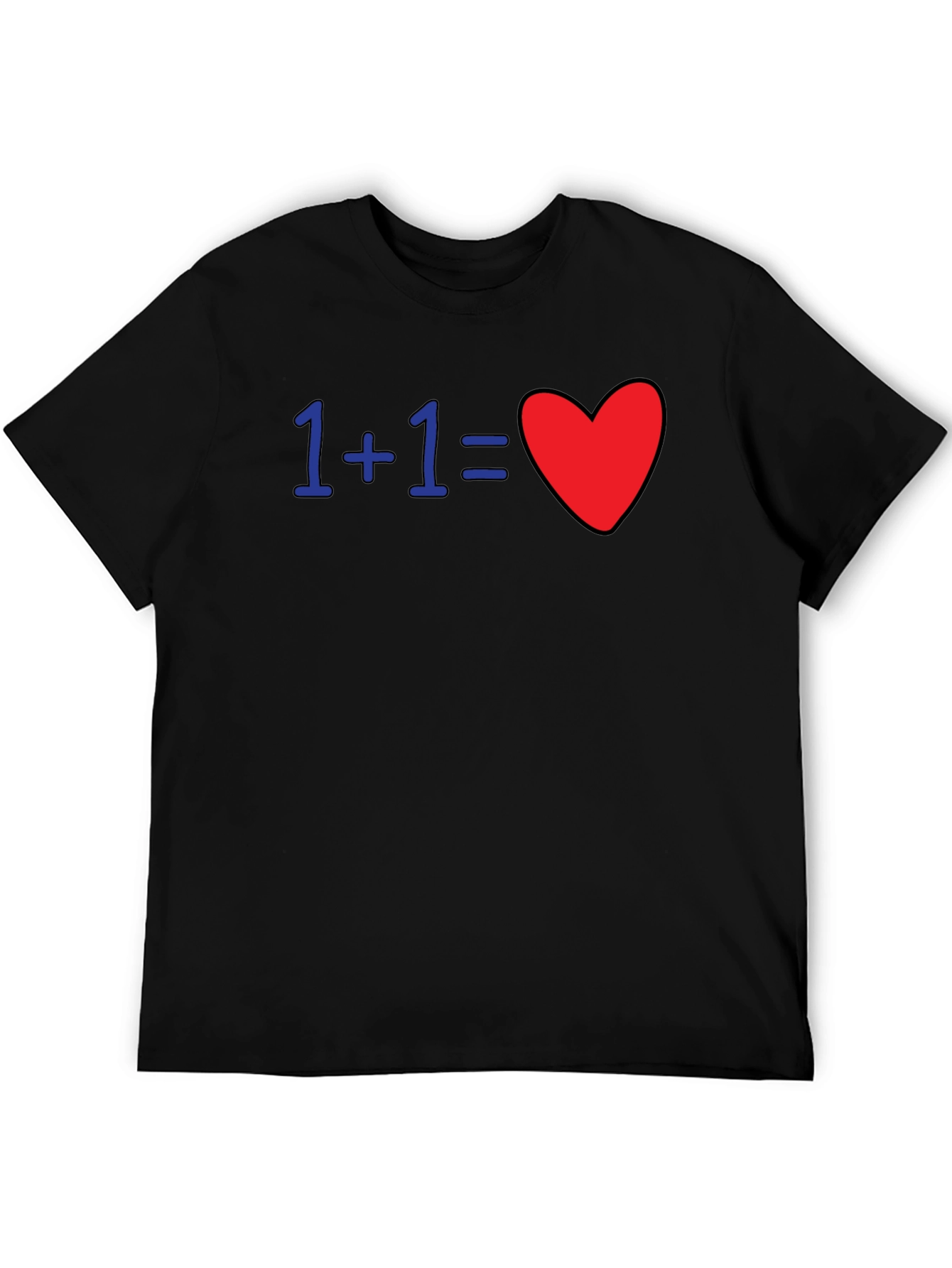 Love Equation T-Shirt: 1+1=Heart