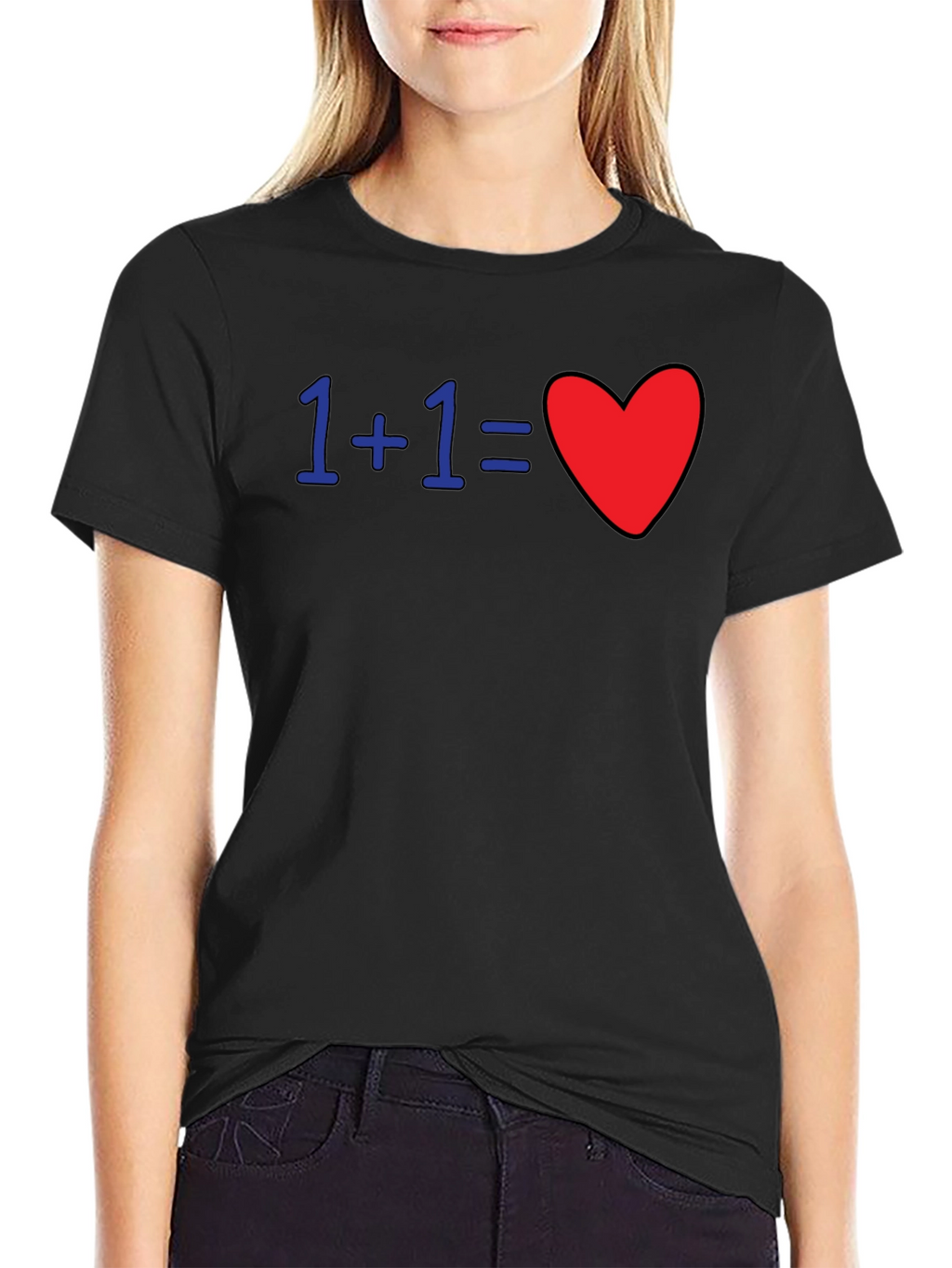 Love Equation T-Shirt: 1+1=Heart
