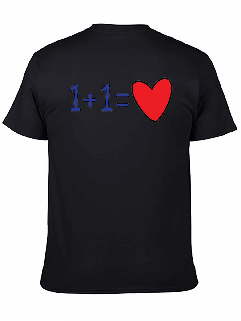 Love Equation T-Shirt: 1+1=Heart