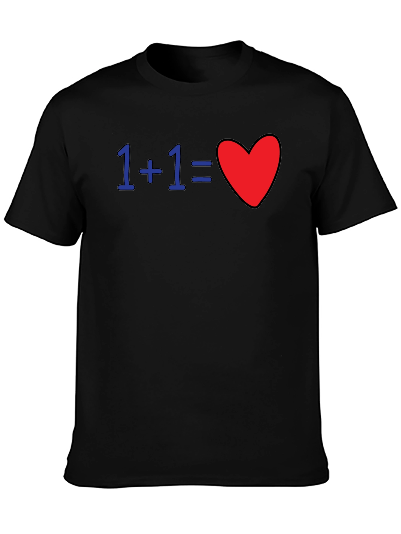 Love Equation T-Shirt: 1+1=Heart