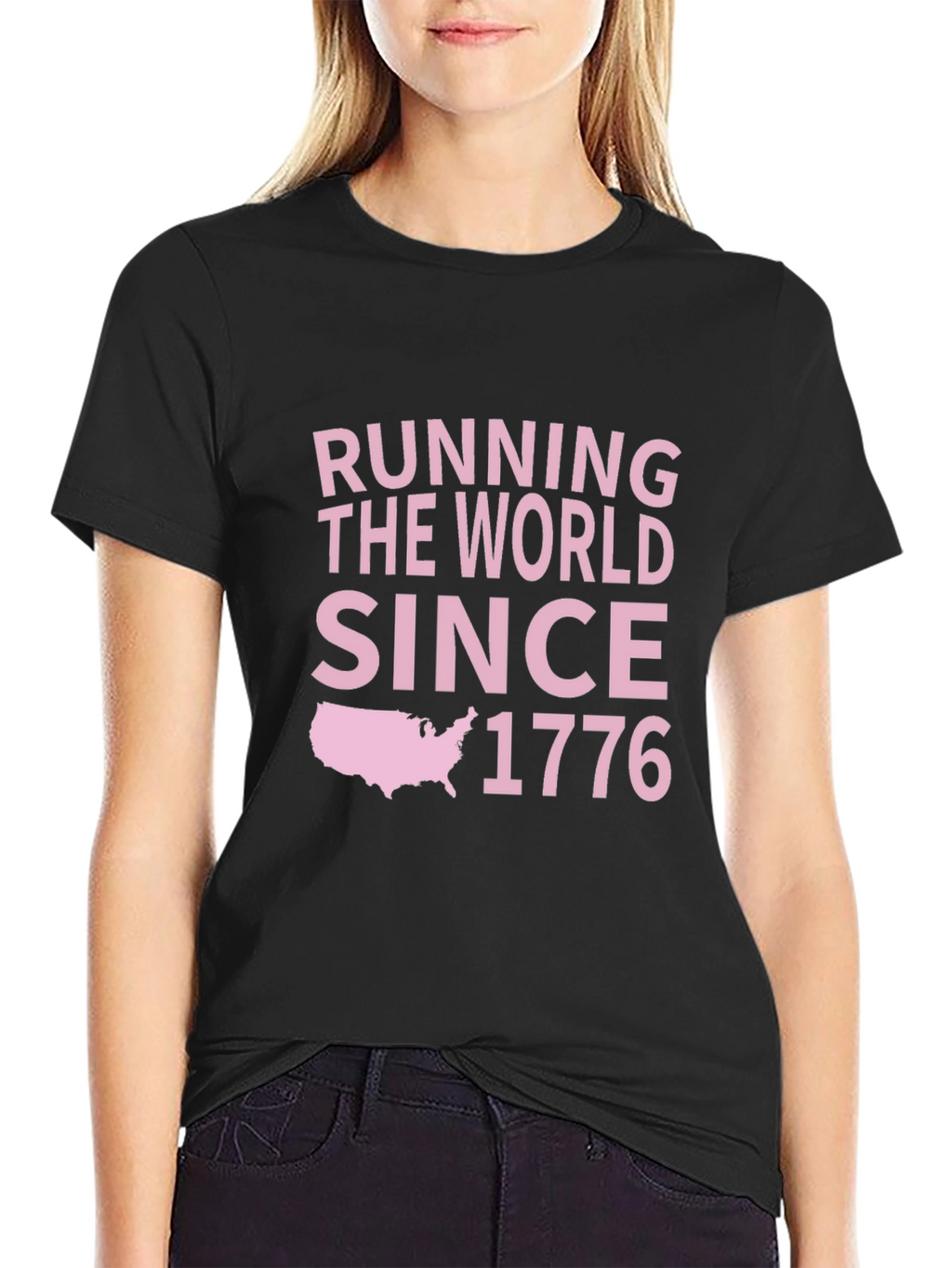 Running The World Since 1776 Graphic T-Shirt