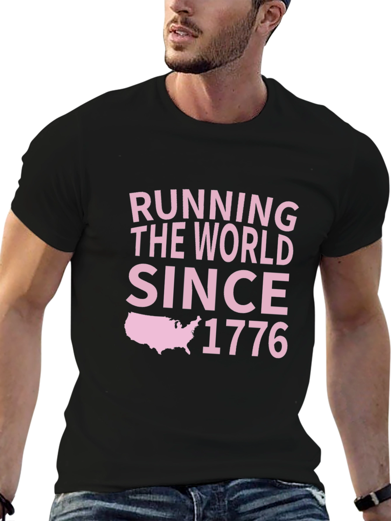 Running The World Since 1776 Graphic T-Shirt
