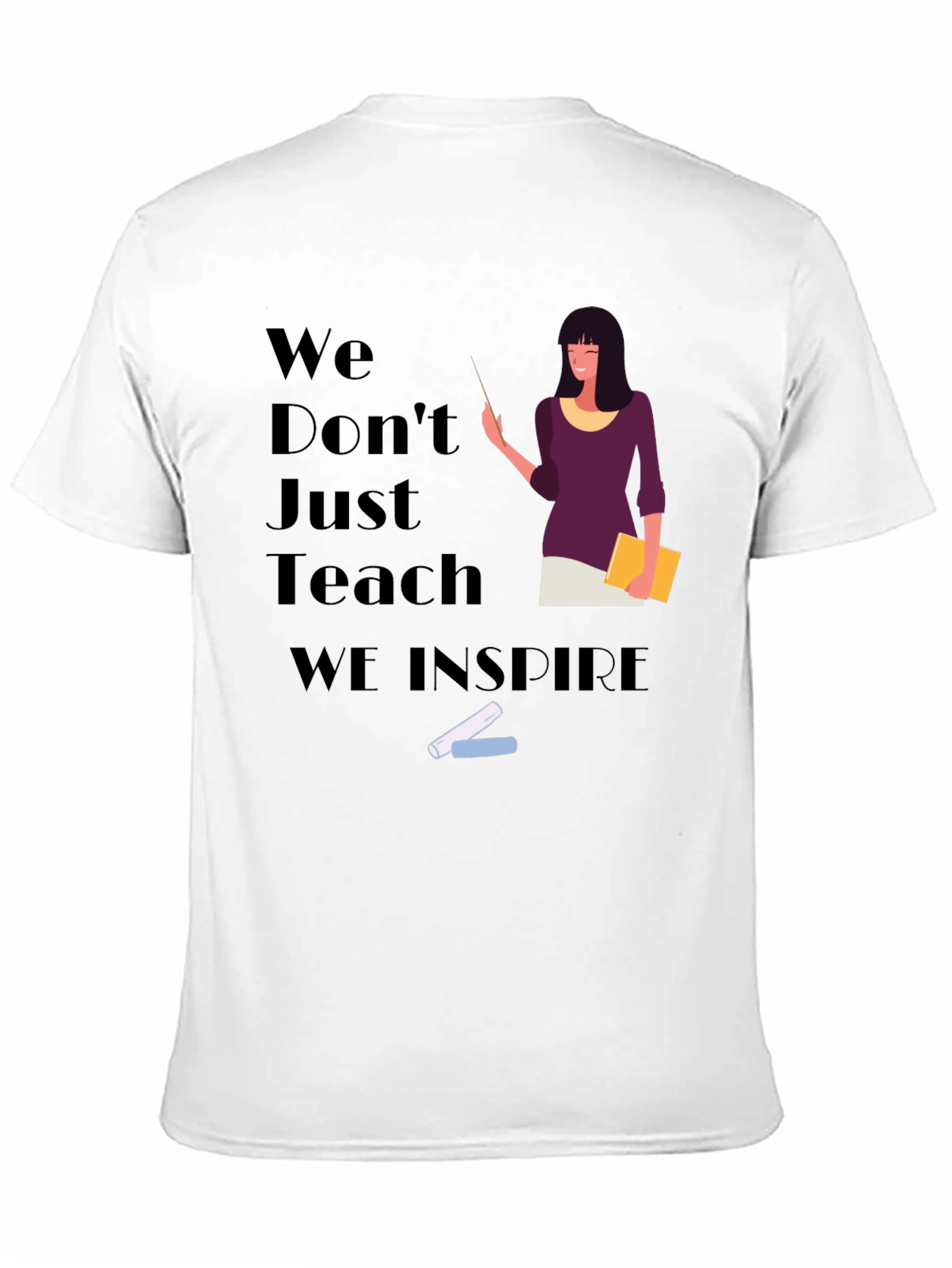 Inspiring Teacher T-Shirt - We Inspire Design