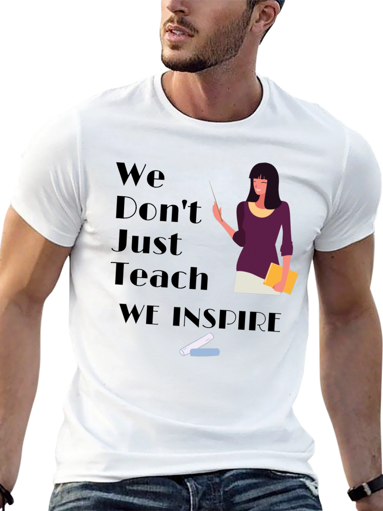 Inspiring Teacher T-Shirt - We Inspire Design