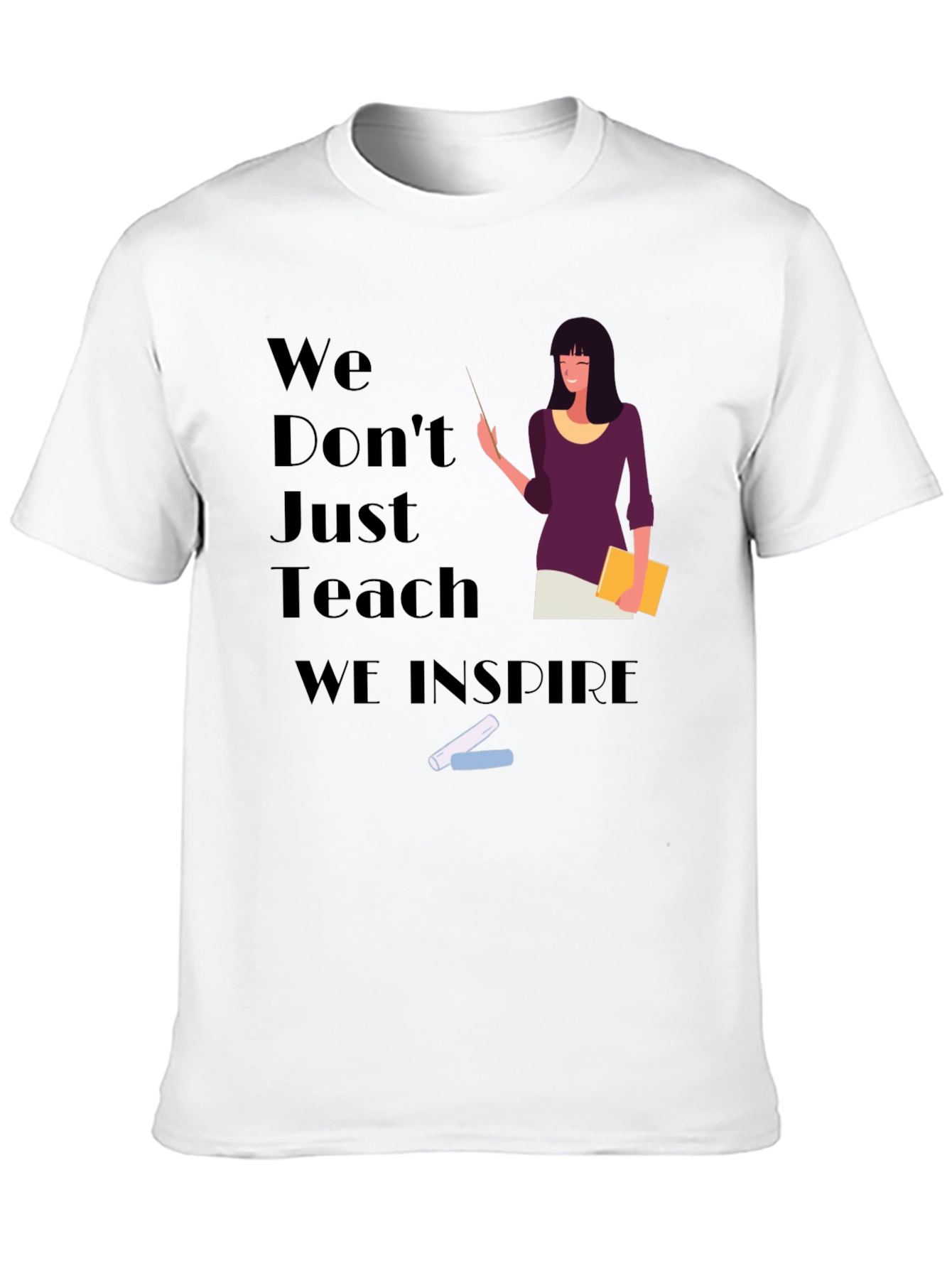 Inspiring Teacher T-Shirt - We Inspire Design