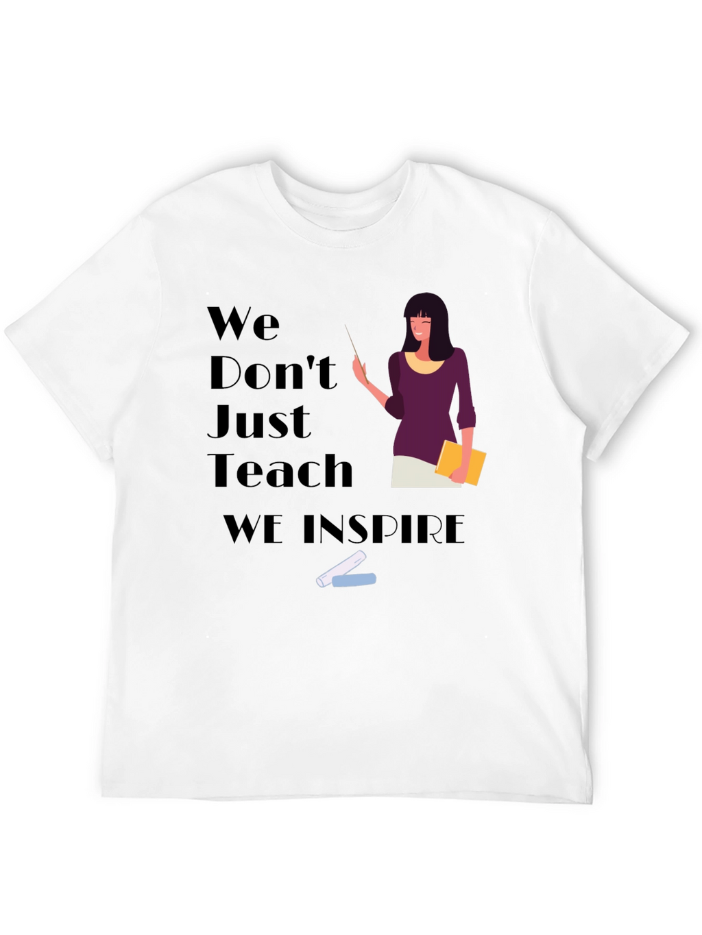Inspiring Teacher T-Shirt - We Inspire Design