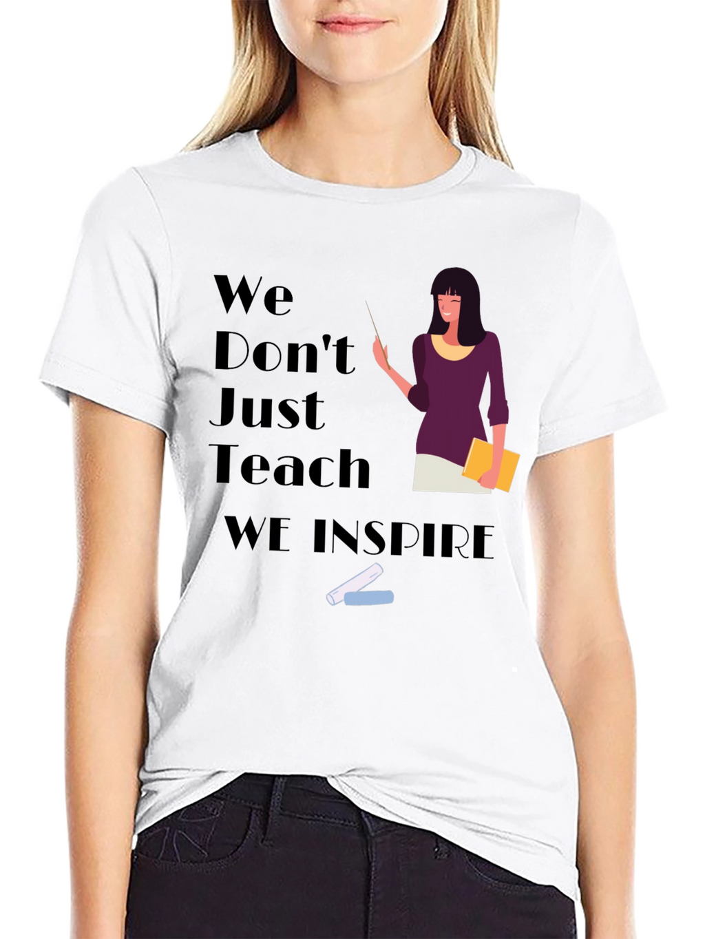 Inspiring Teacher T-Shirt - We Inspire Design