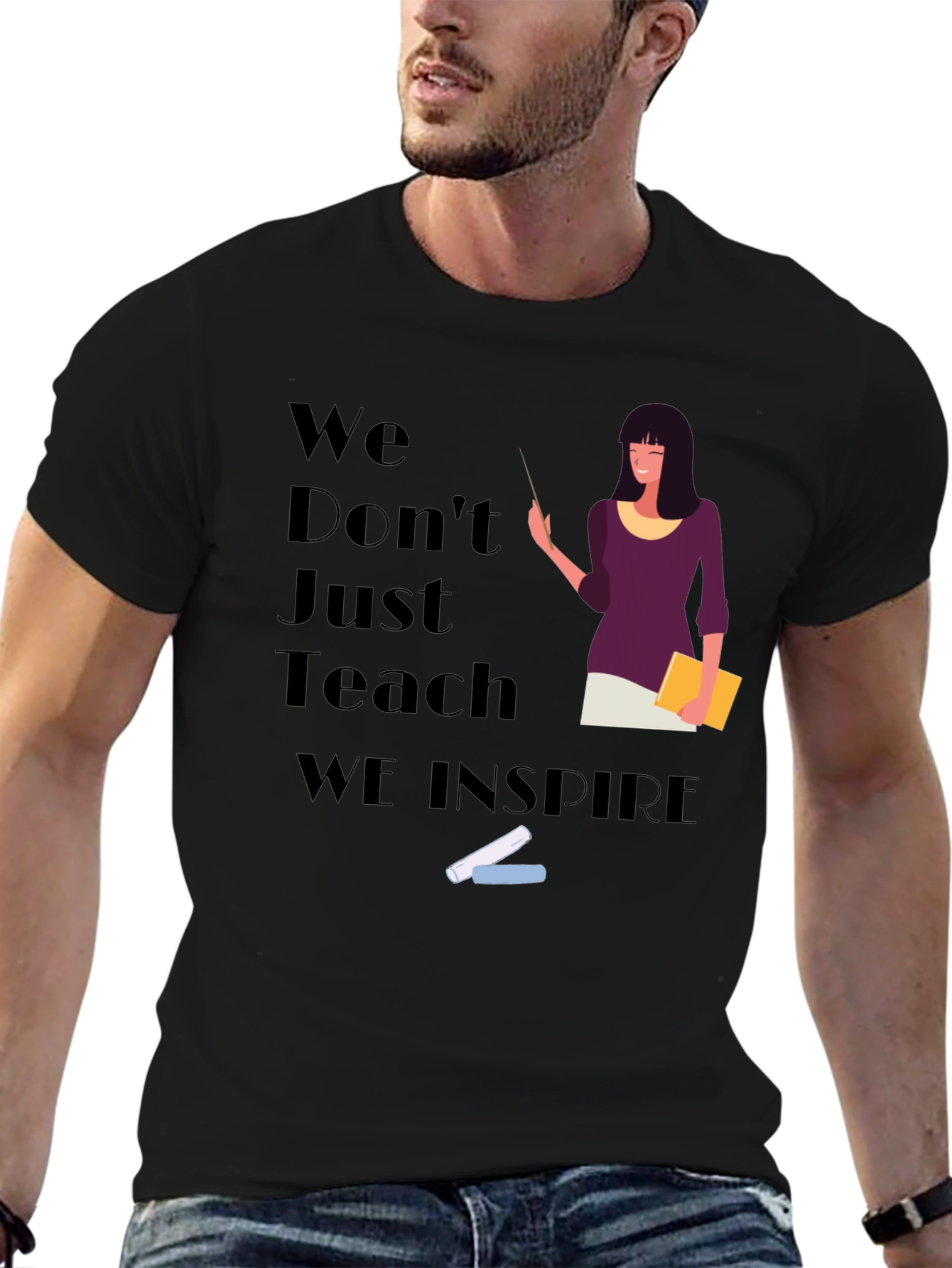 Inspiring Teacher T-Shirt - We Inspire Design