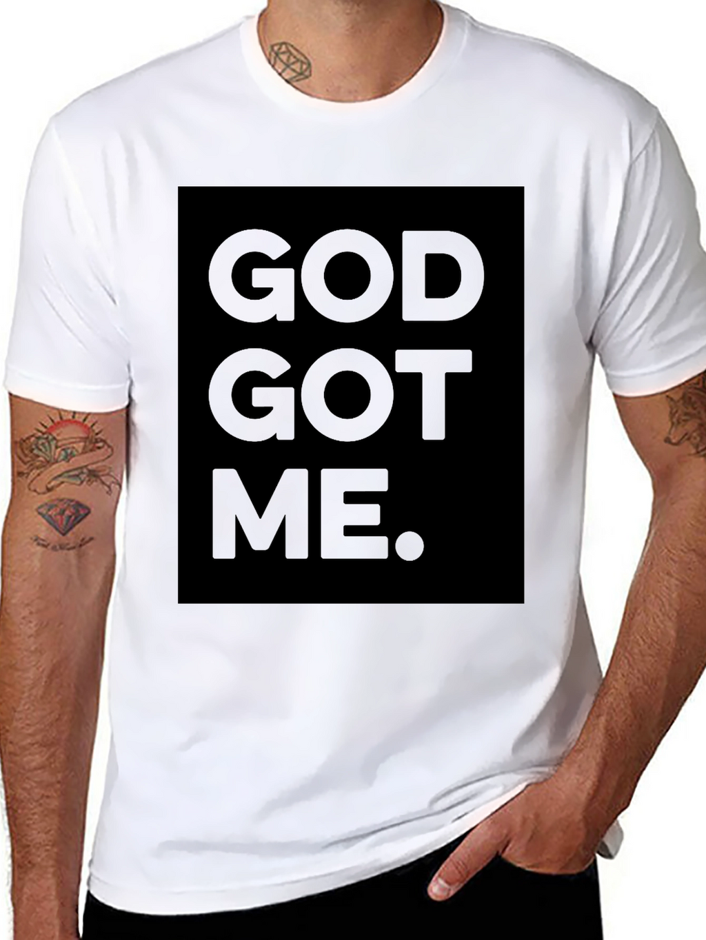 God Got Me Tee - Stylish Christian Apparel