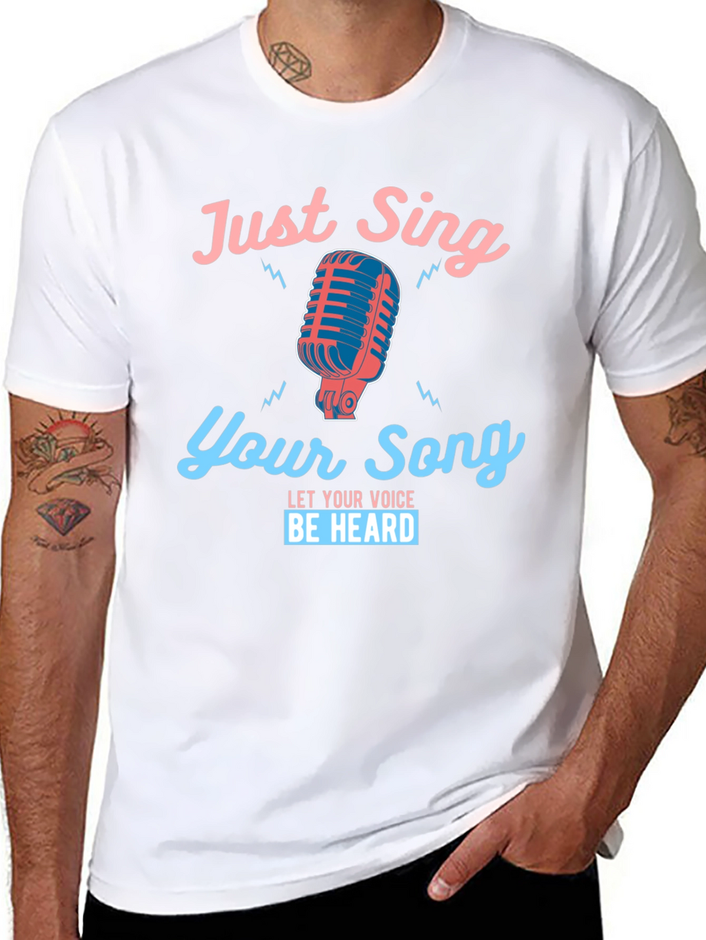 Just Sing Your Song Graphic Tee