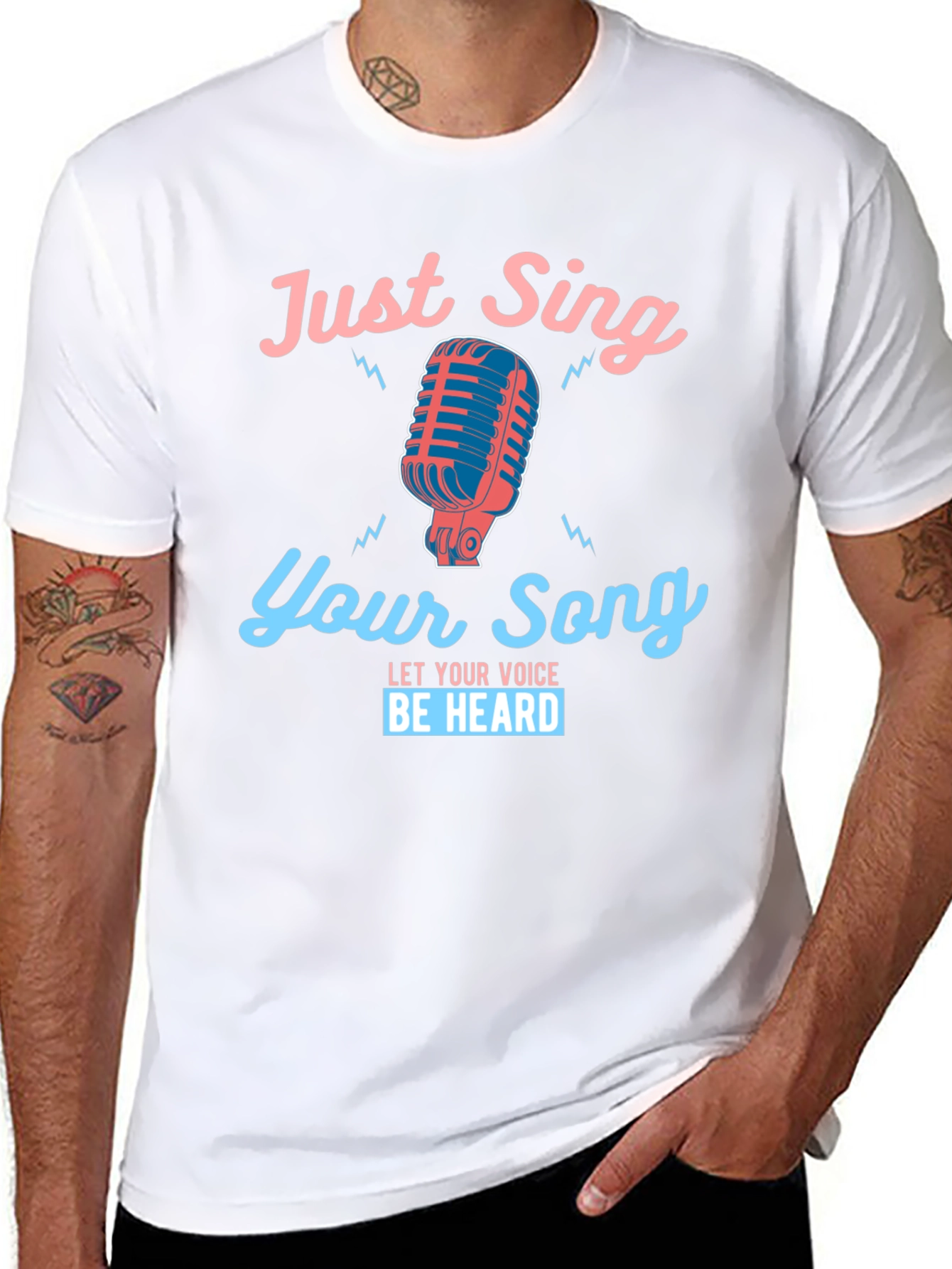 Just Sing Your Song Graphic Tee