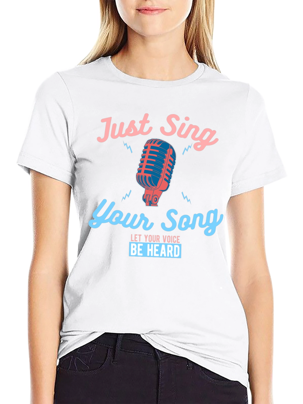 Just Sing Your Song Graphic Tee