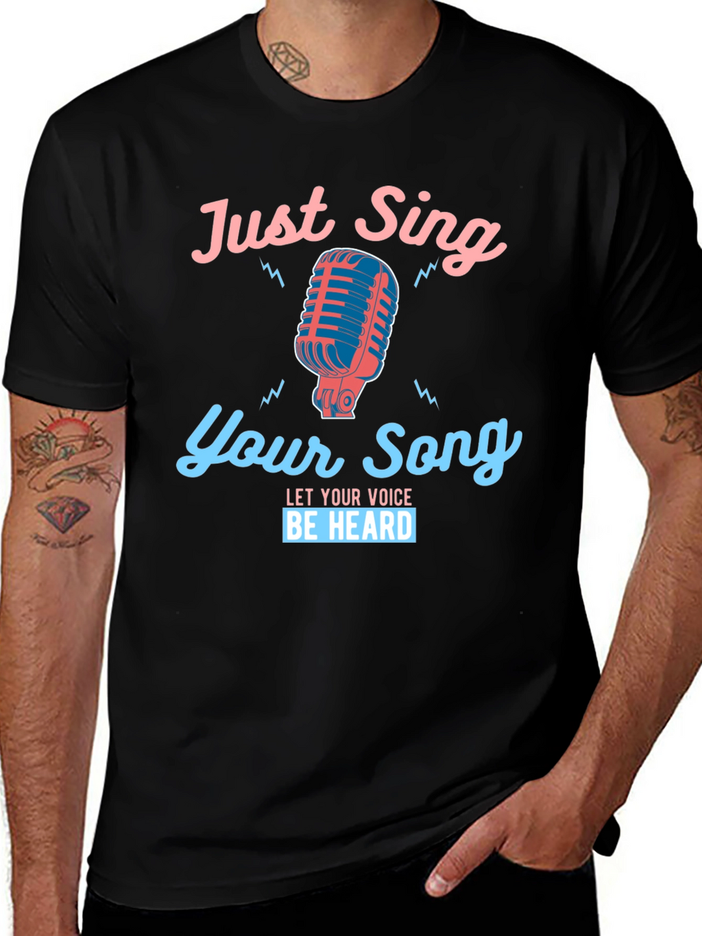 Just Sing Your Song Graphic Tee
