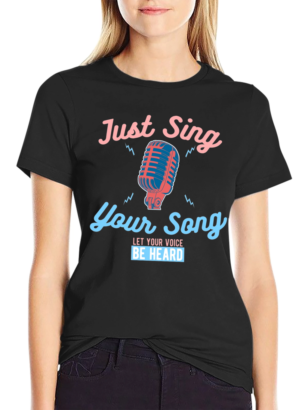 Just Sing Your Song Graphic Tee